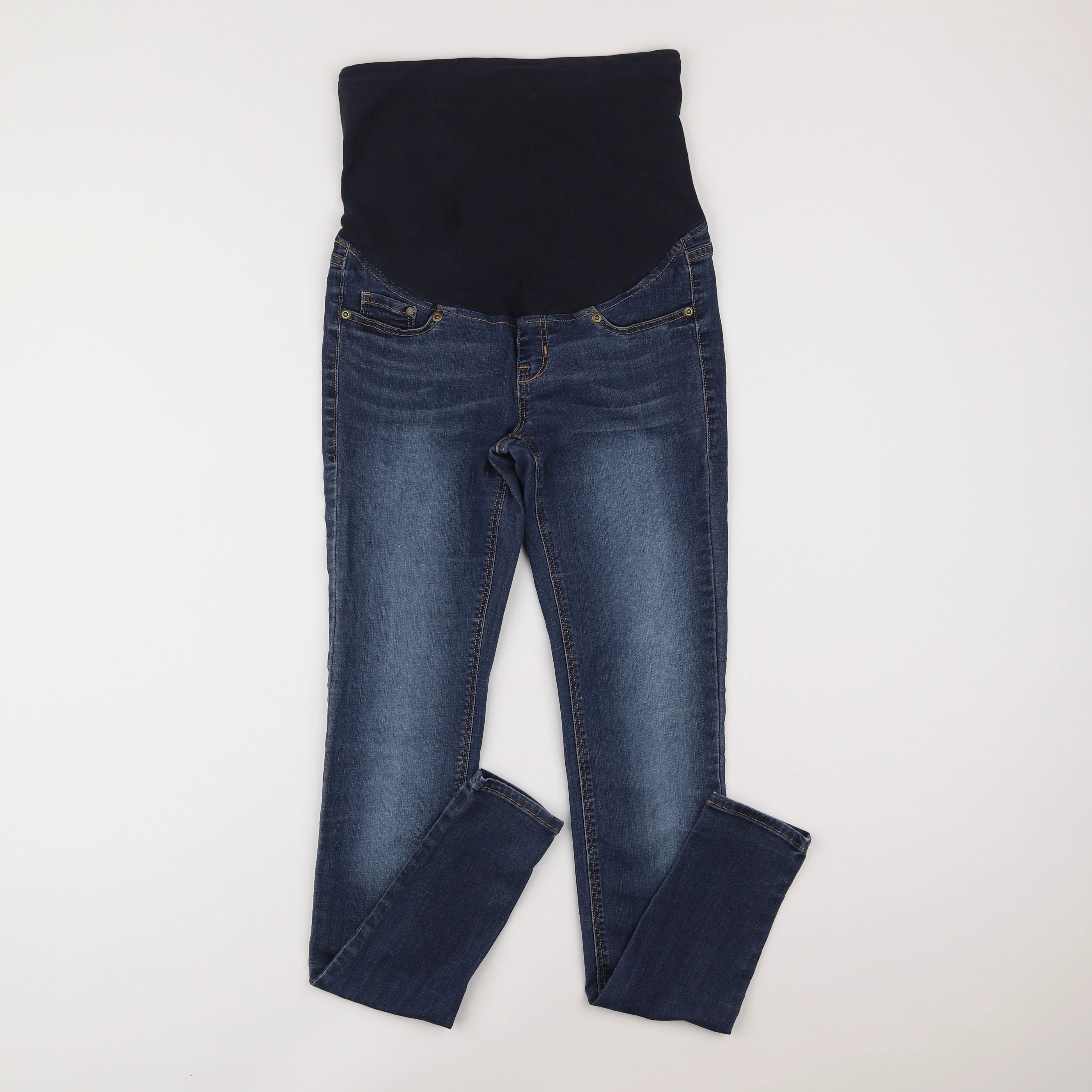H&M - jean grossesse bleu - 34