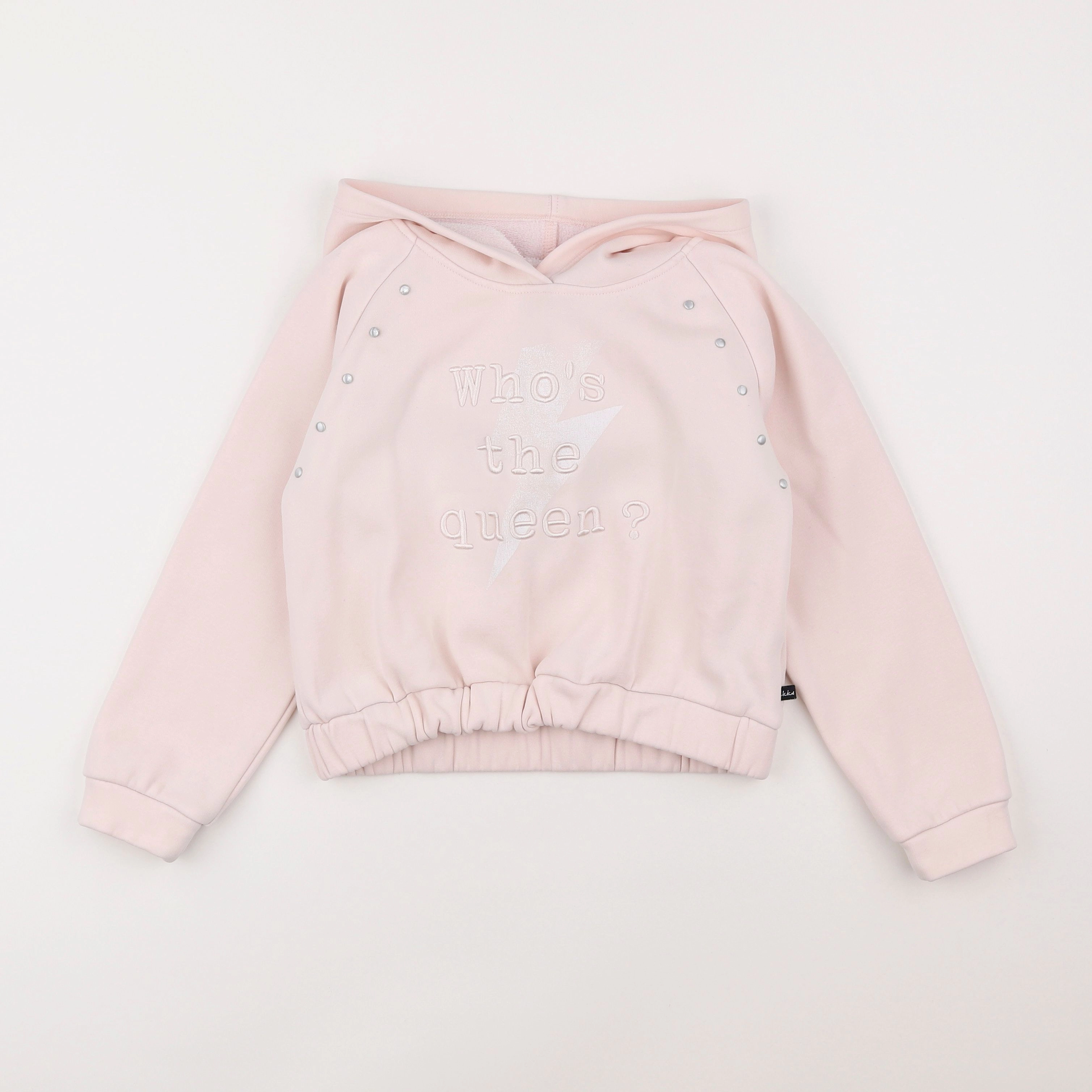 IKKS - sweat rose - 8 ans