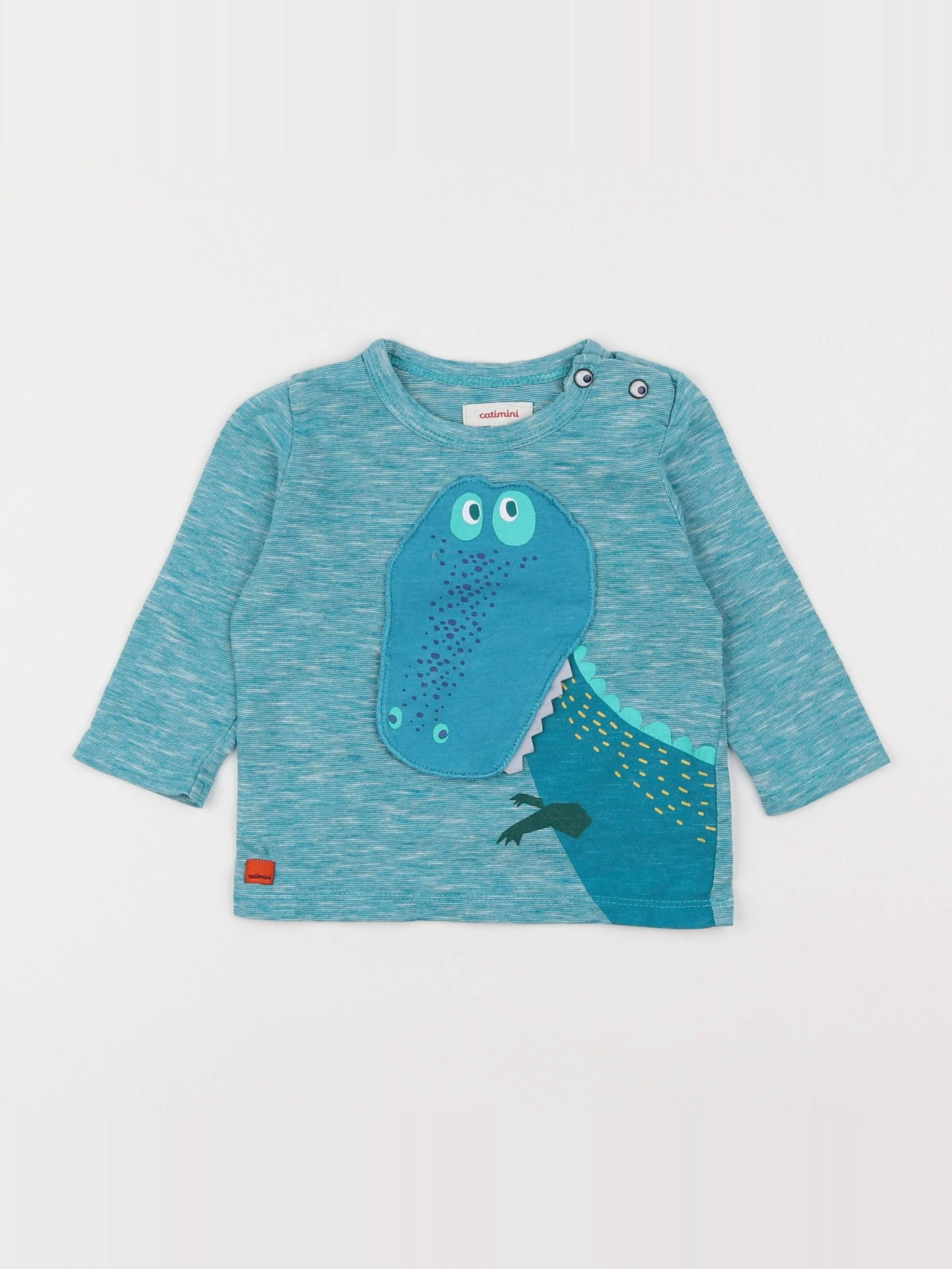 Catimini - tee-shirt vert - 6 mois