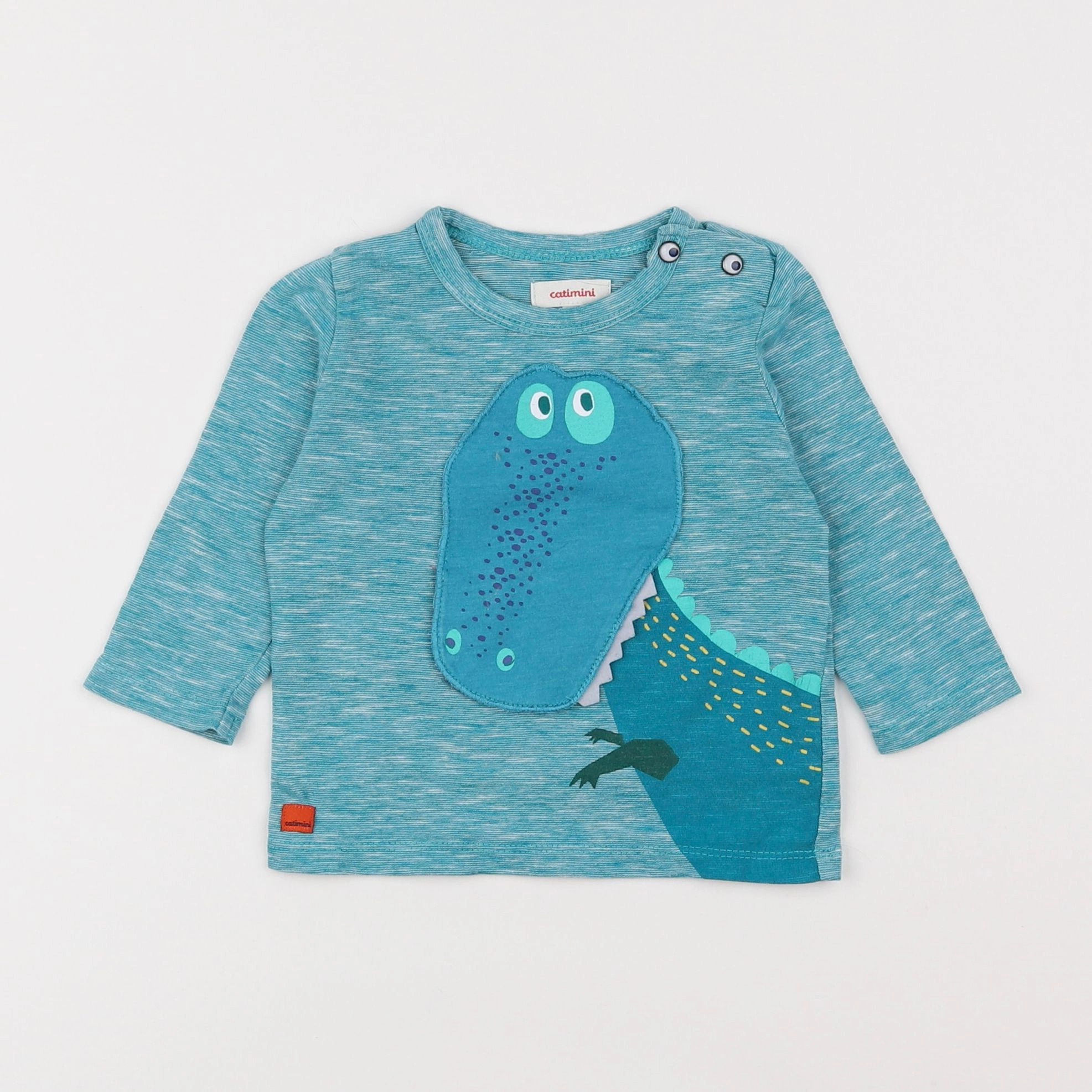 Catimini - tee-shirt vert - 6 mois