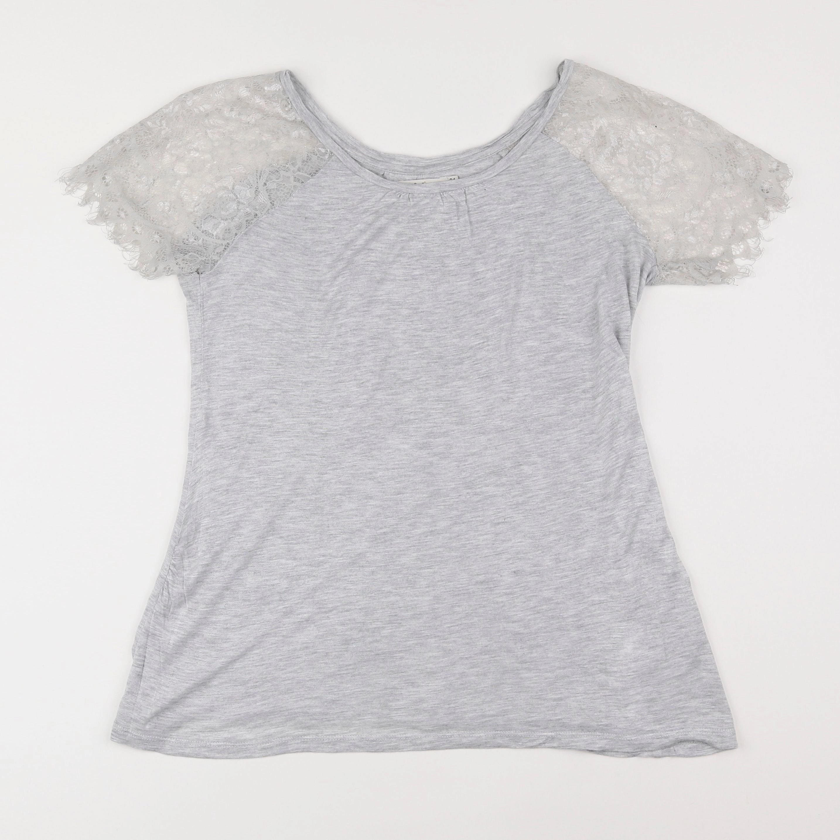 Vertbaudet - tee-shirt grossesse gris - 34 à 36