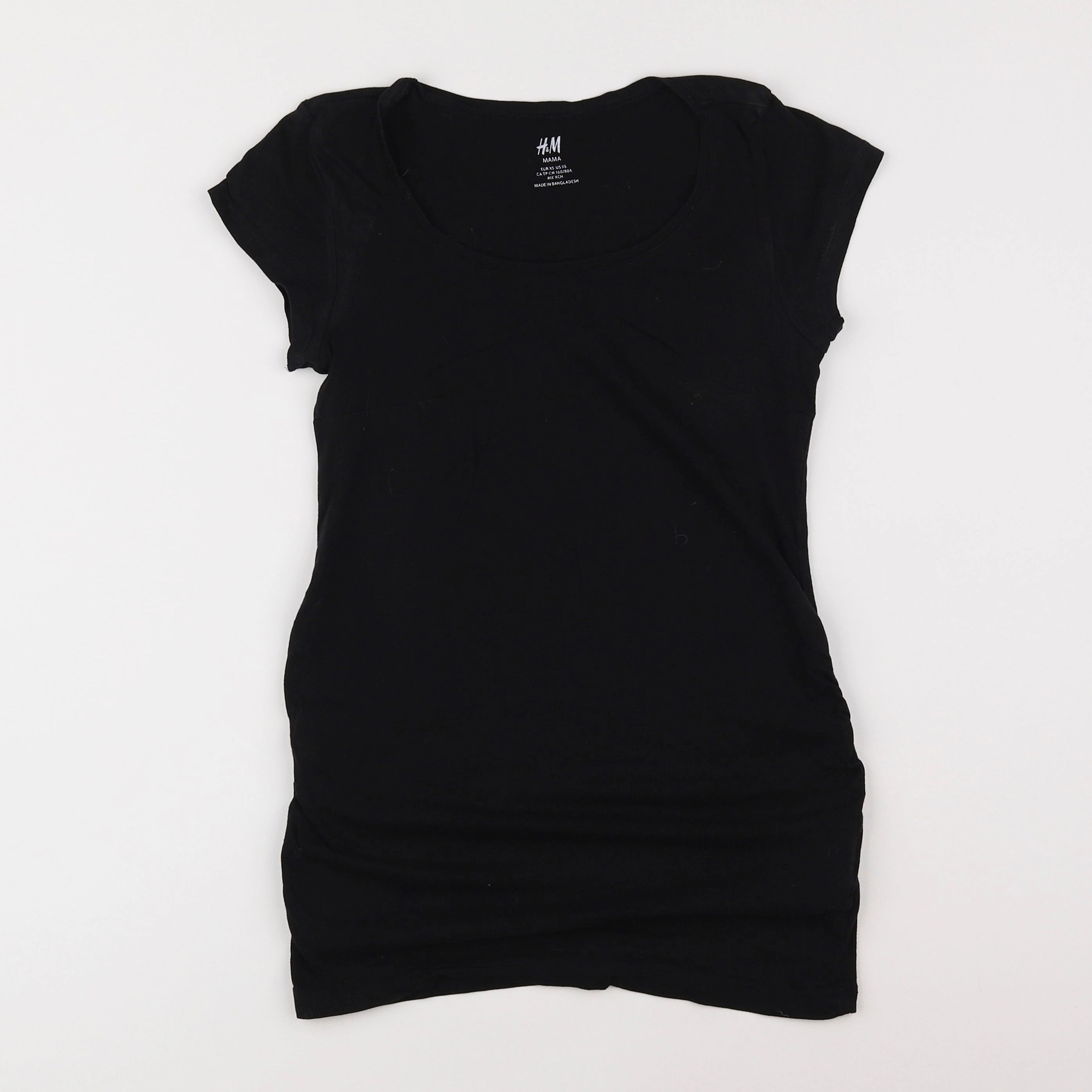 H&M - tee-shirt grossesse noir - 34 à 36
