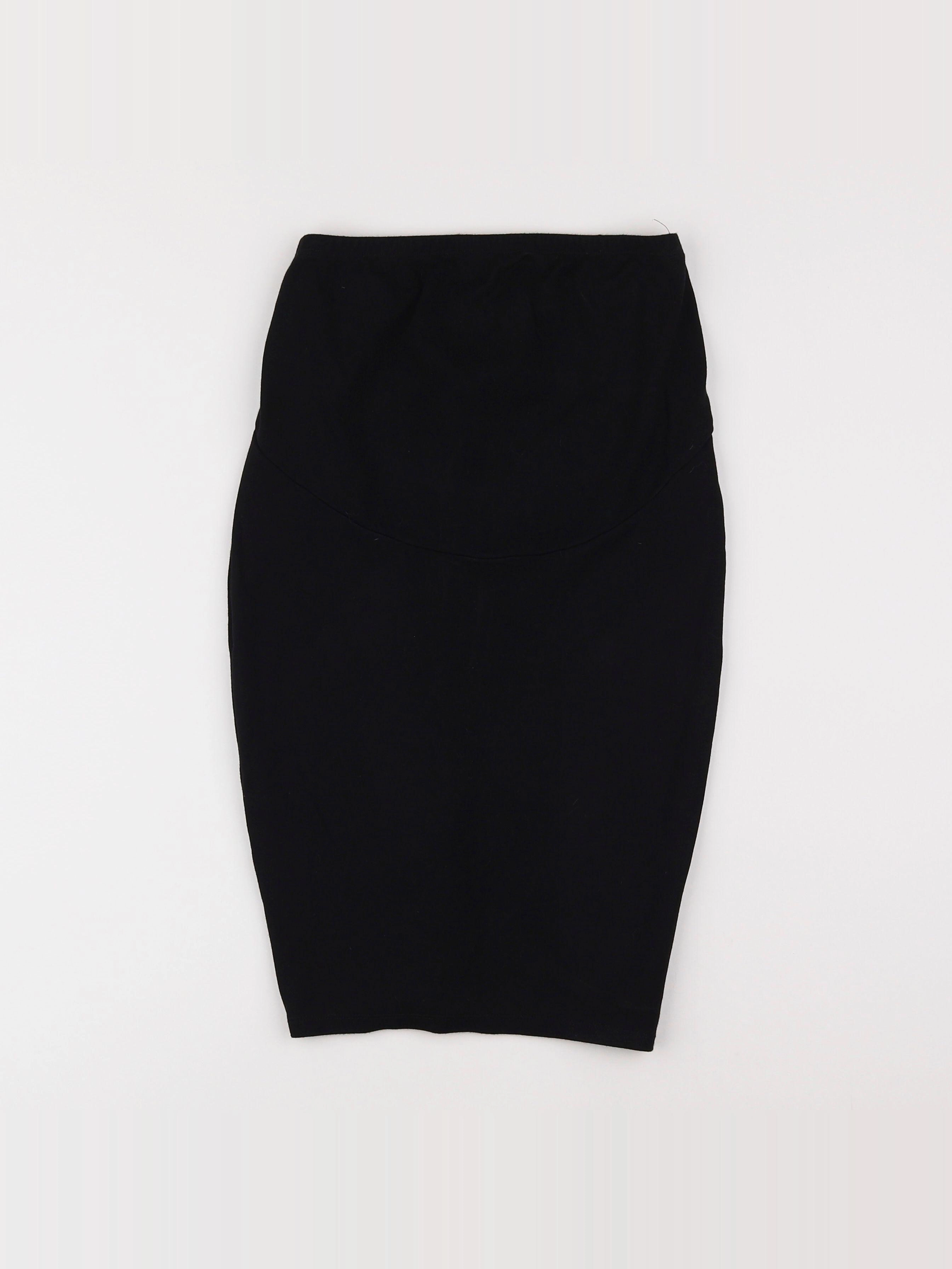 H&M - jupe grossesse noir - 34
