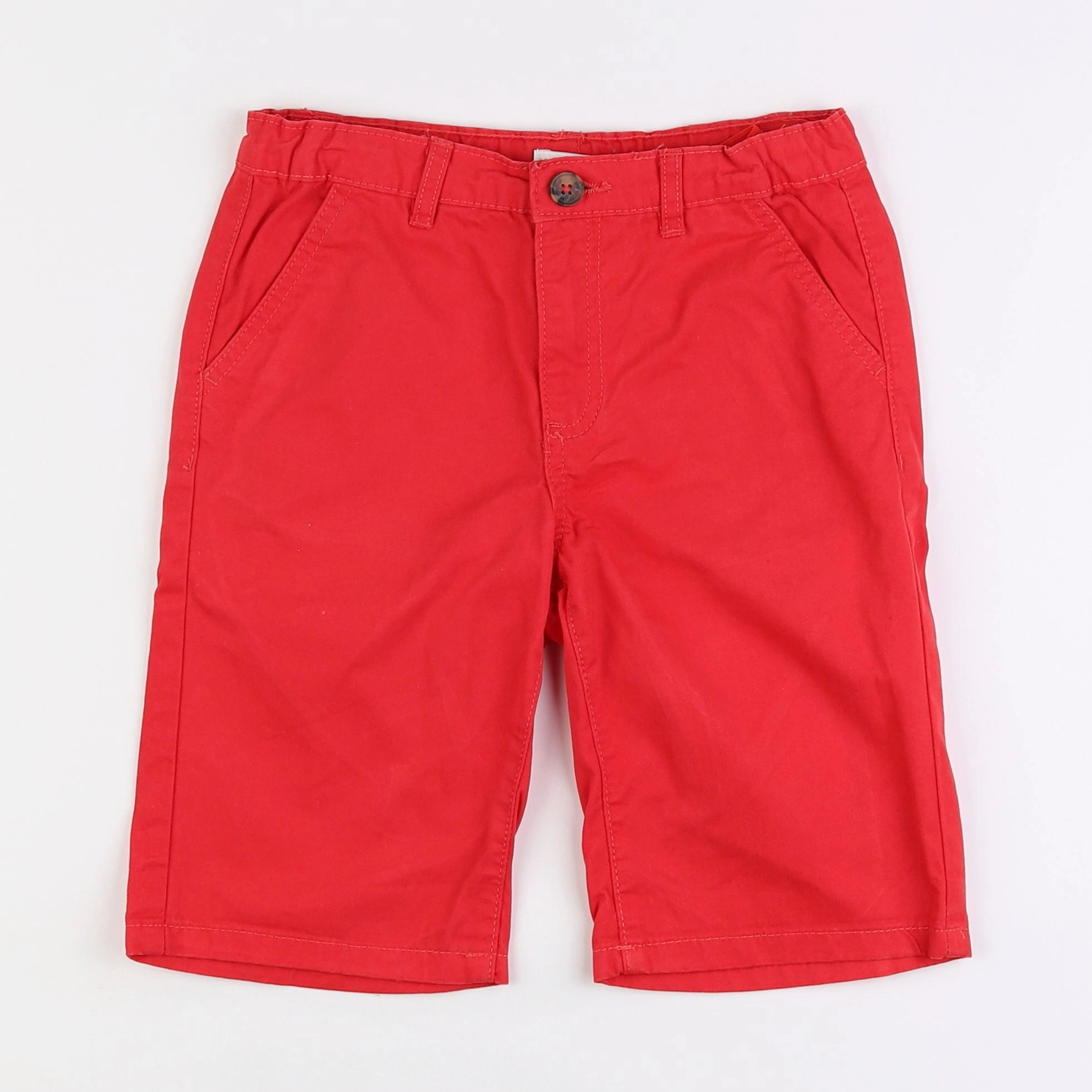 Vertbaudet - short rouge - 9 ans