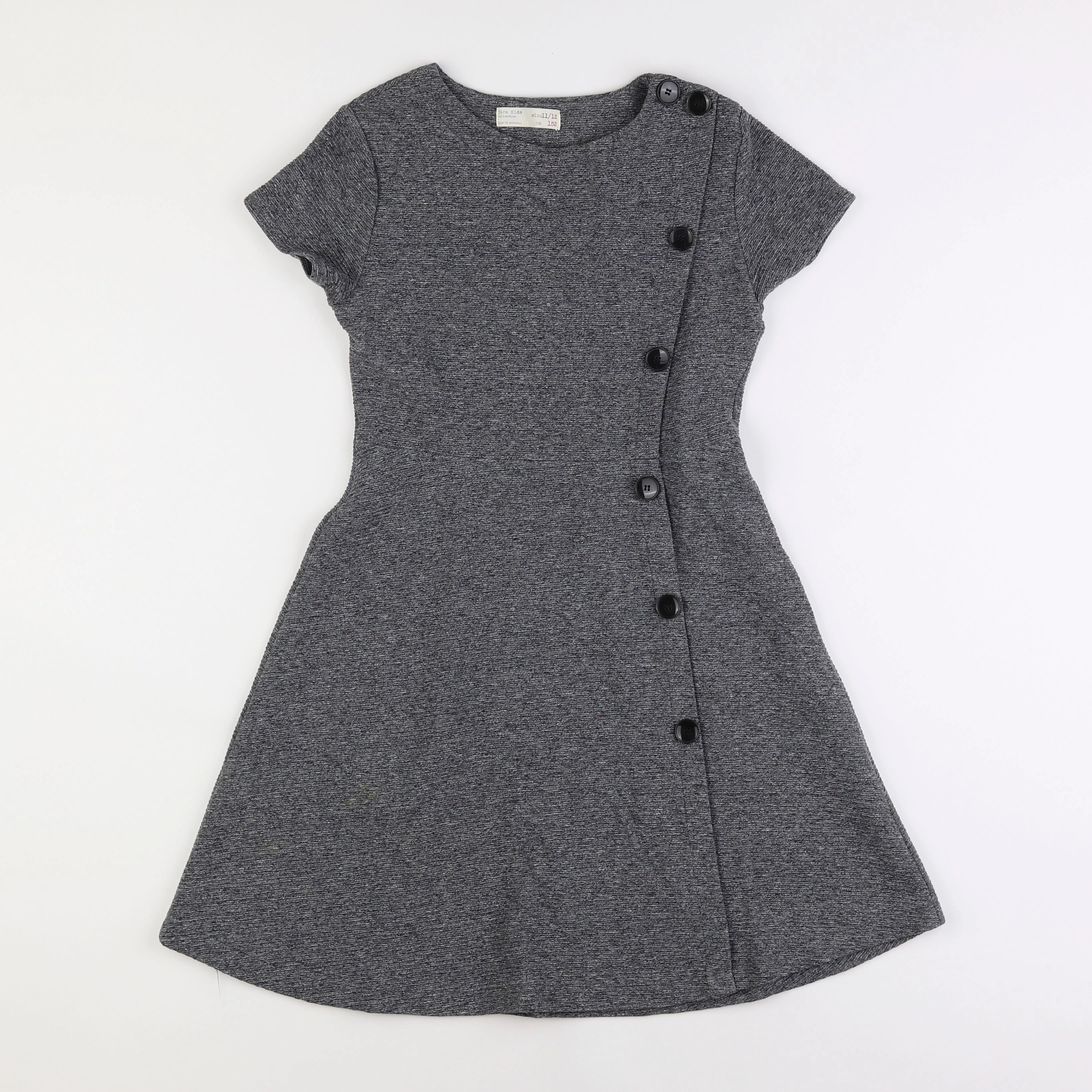 Zara - robe gris - 11/12 ans