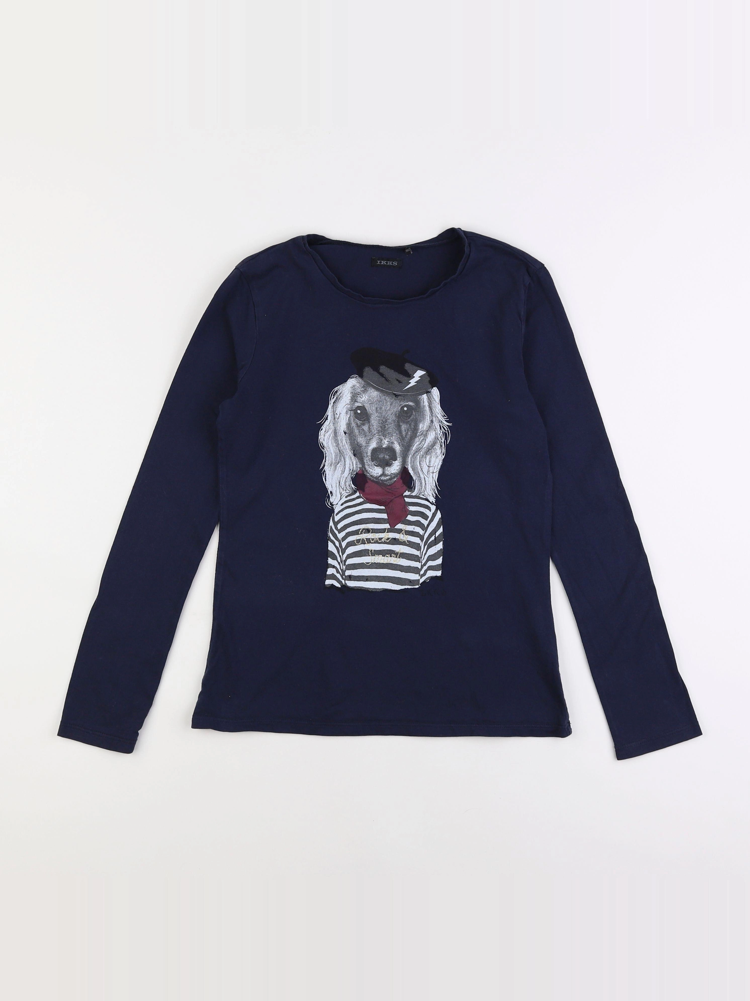 IKKS - tee-shirt bleu - 12 ans