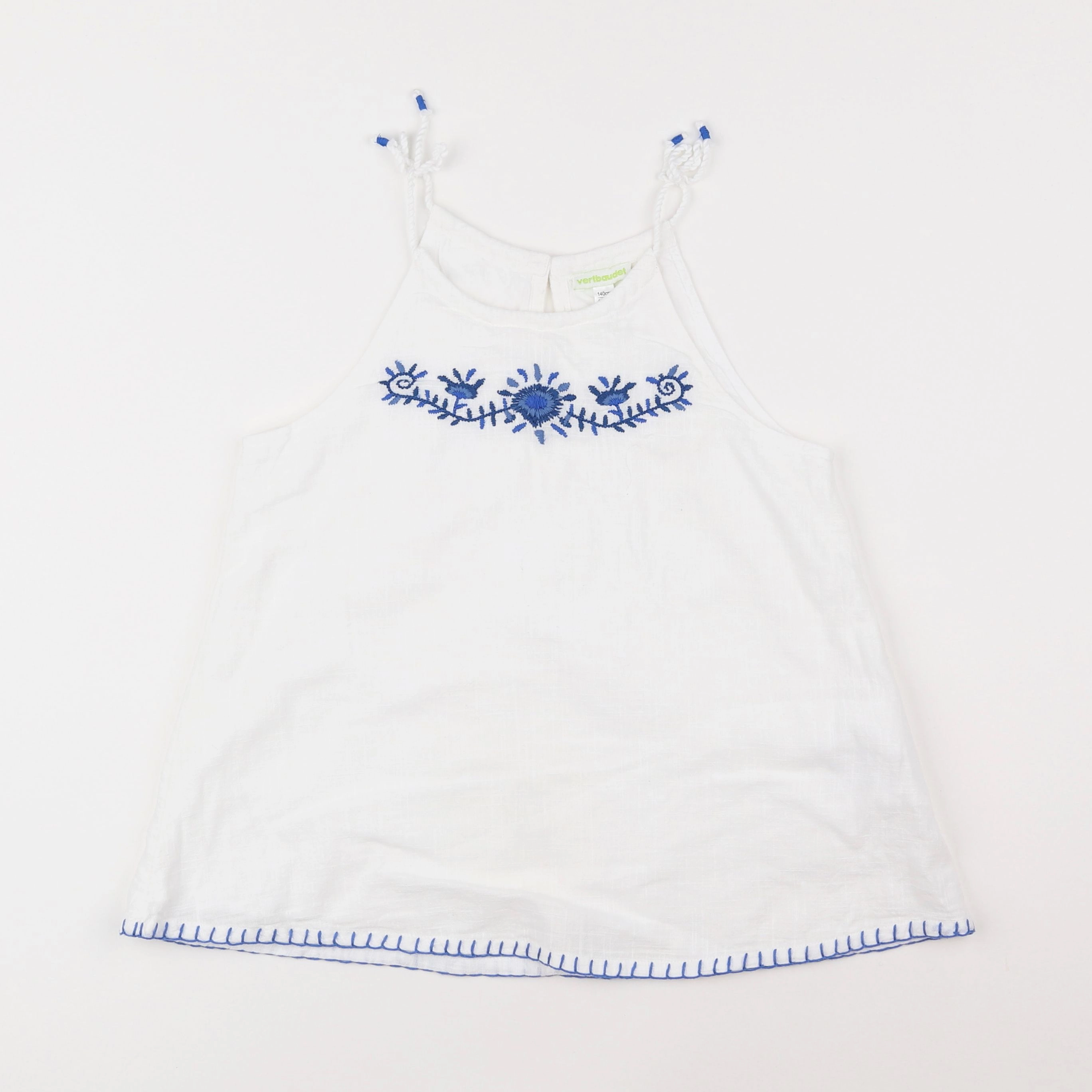 Vertbaudet - blouse blanc - 10 ans