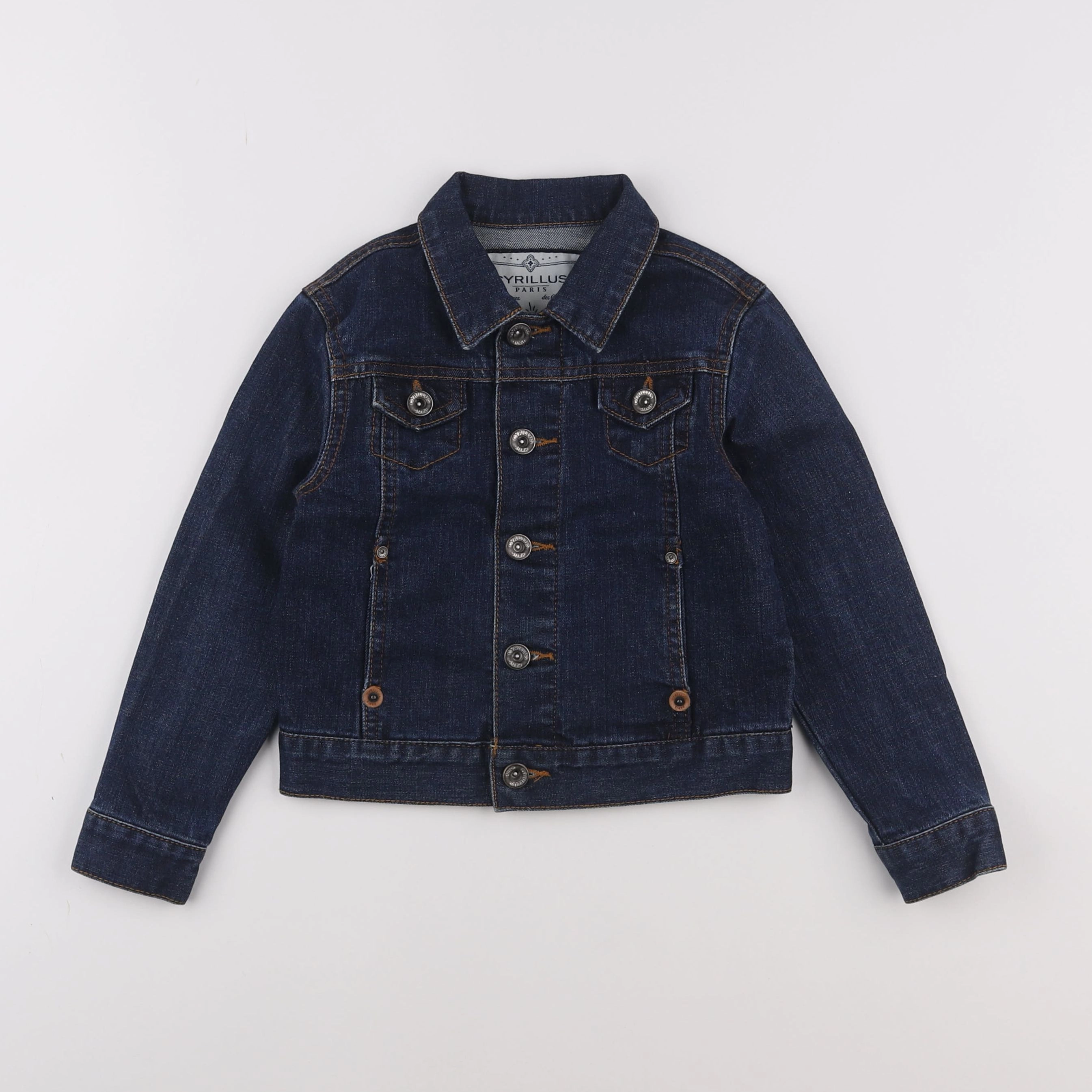 Cyrillus - veste bleu - 4 ans