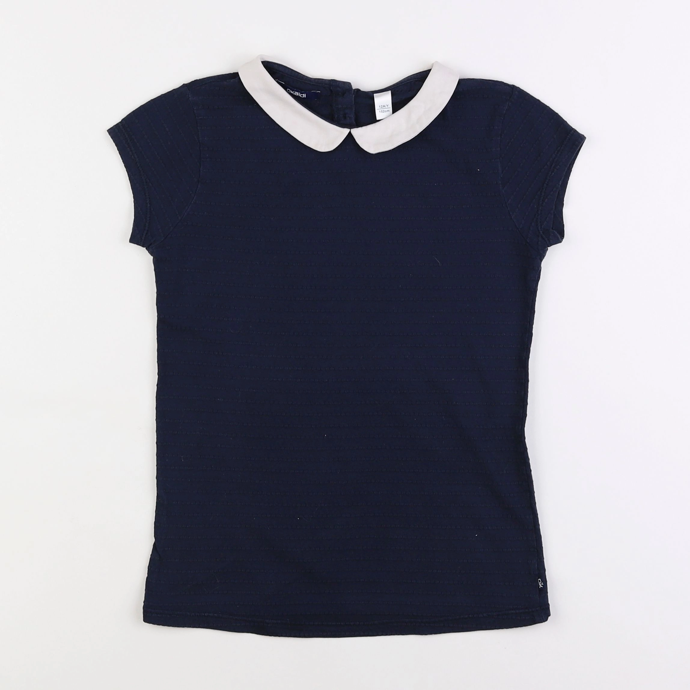 Okaidi - tee-shirt bleu - 12 ans