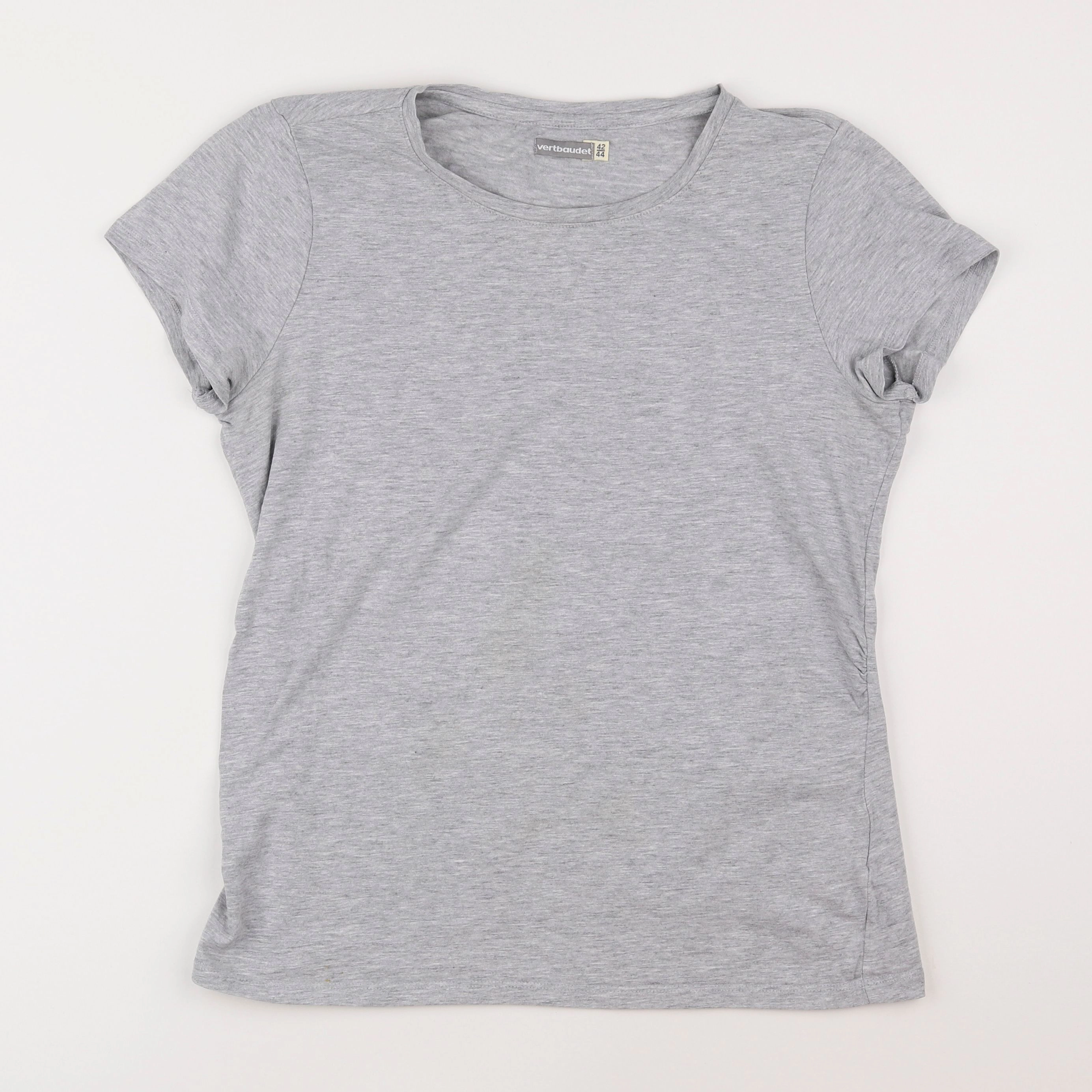 Vertbaudet - tee-shirt grossesse gris - 42 à 44