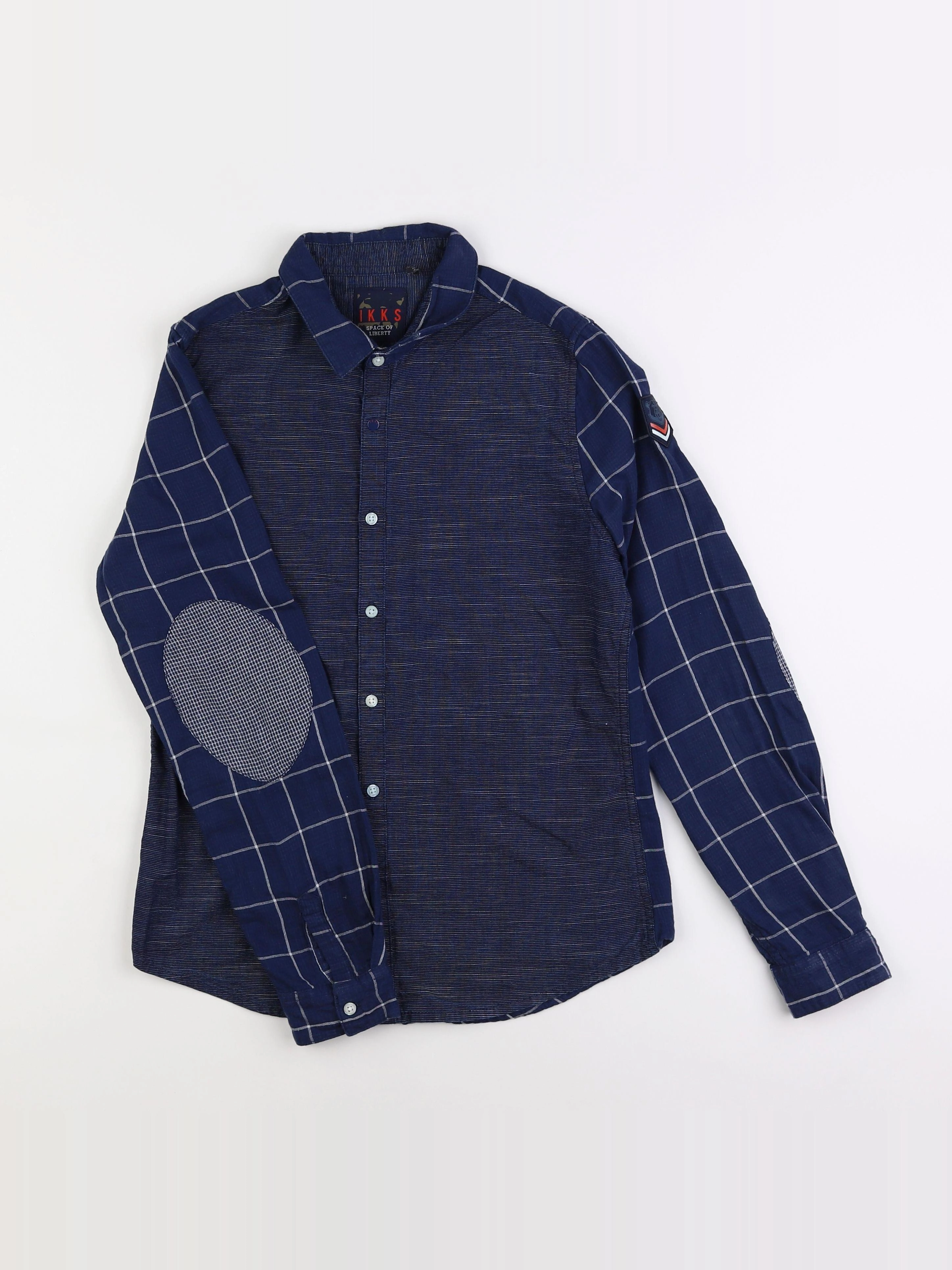 IKKS - chemise bleu - 14 ans