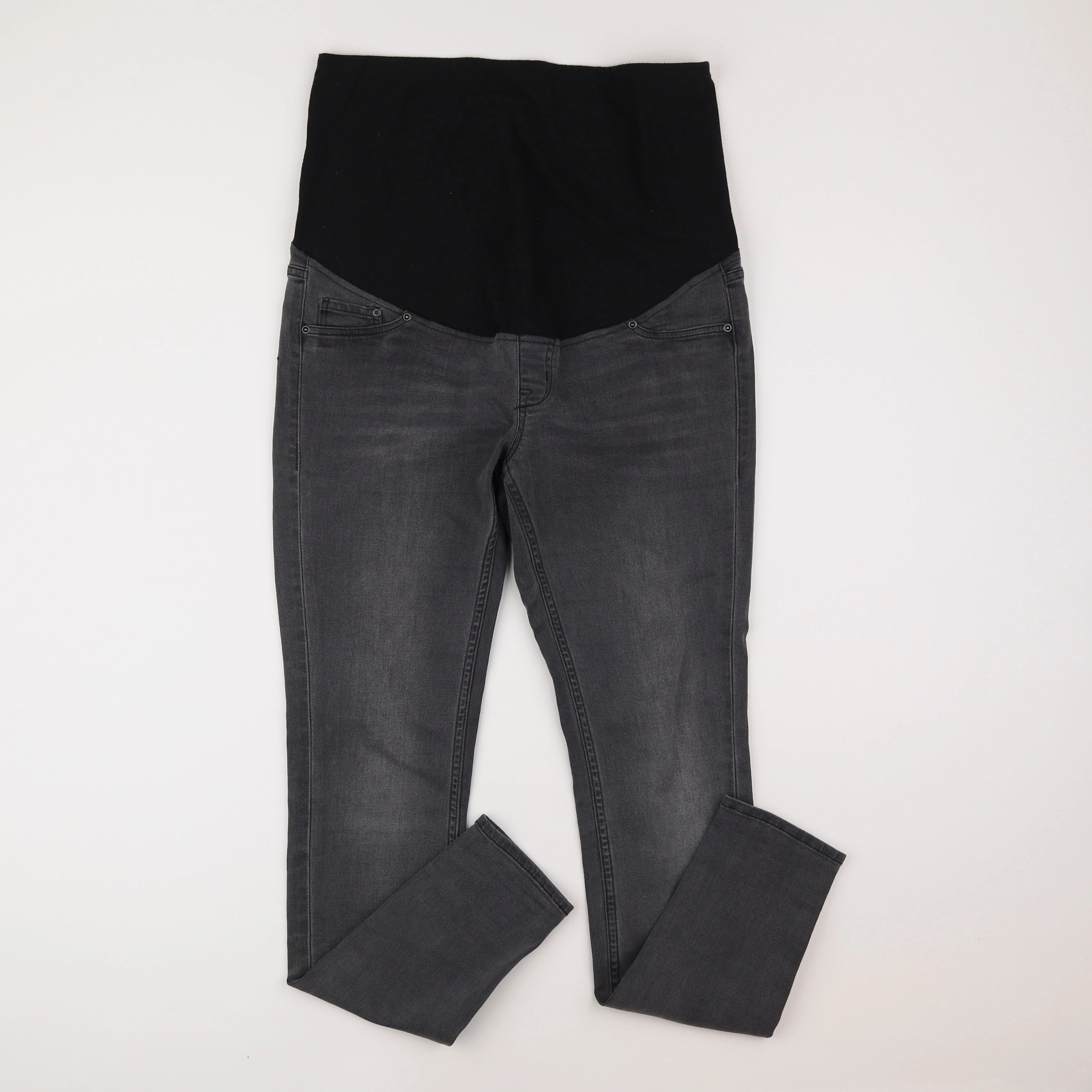 H&M - jean grossesse gris - 40
