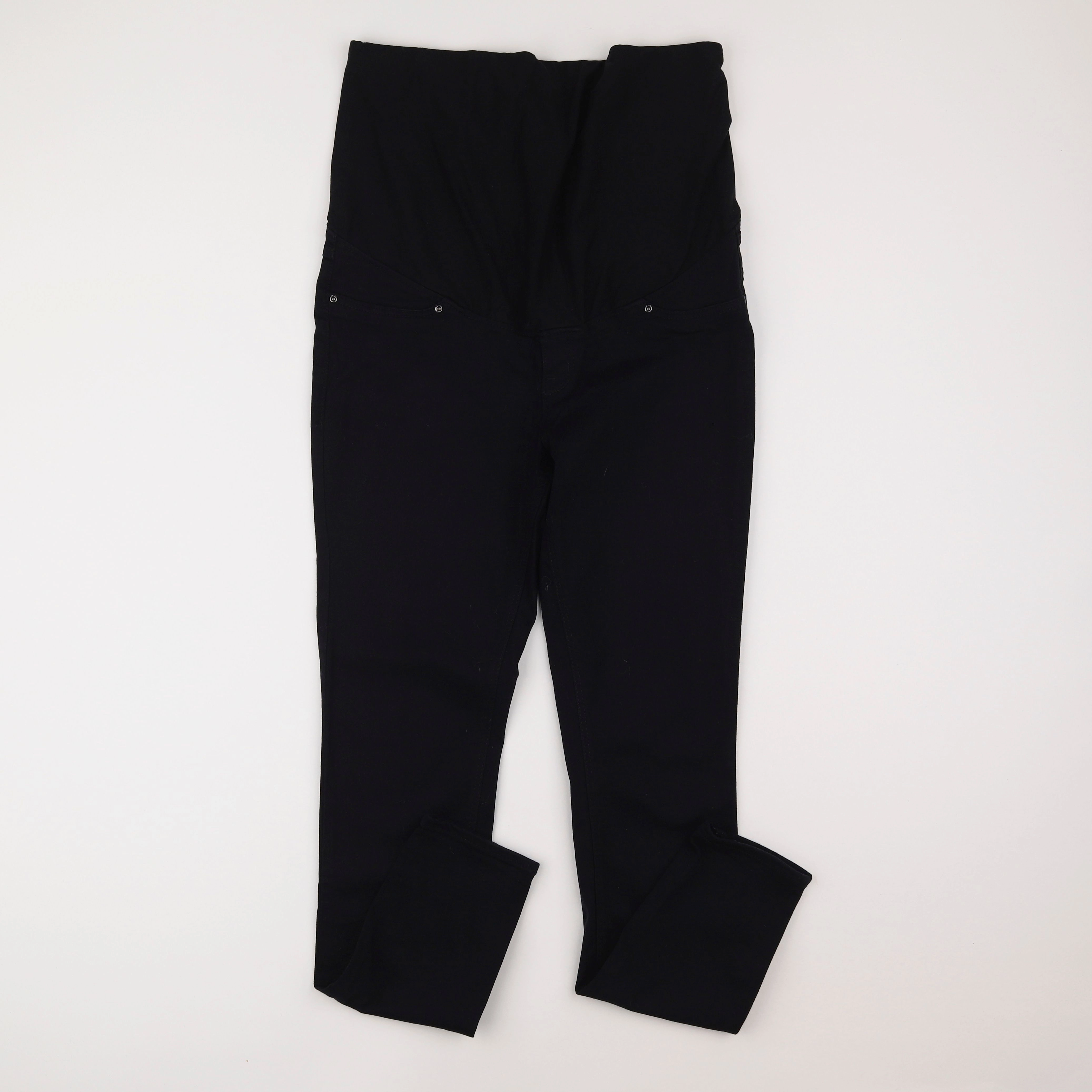 H&M - jean grossesse noir - 40