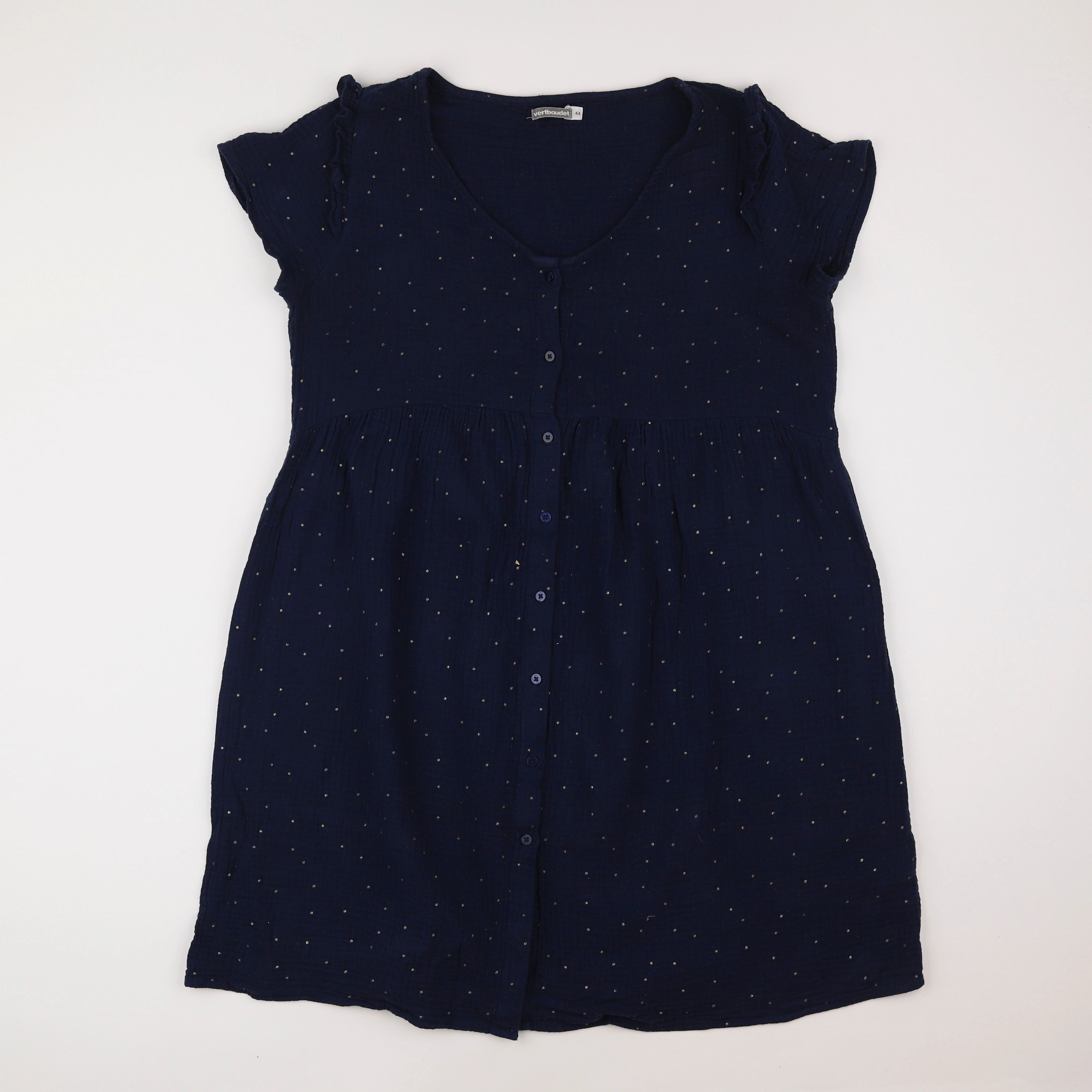 Vertbaudet - robe grossesse bleu - 44