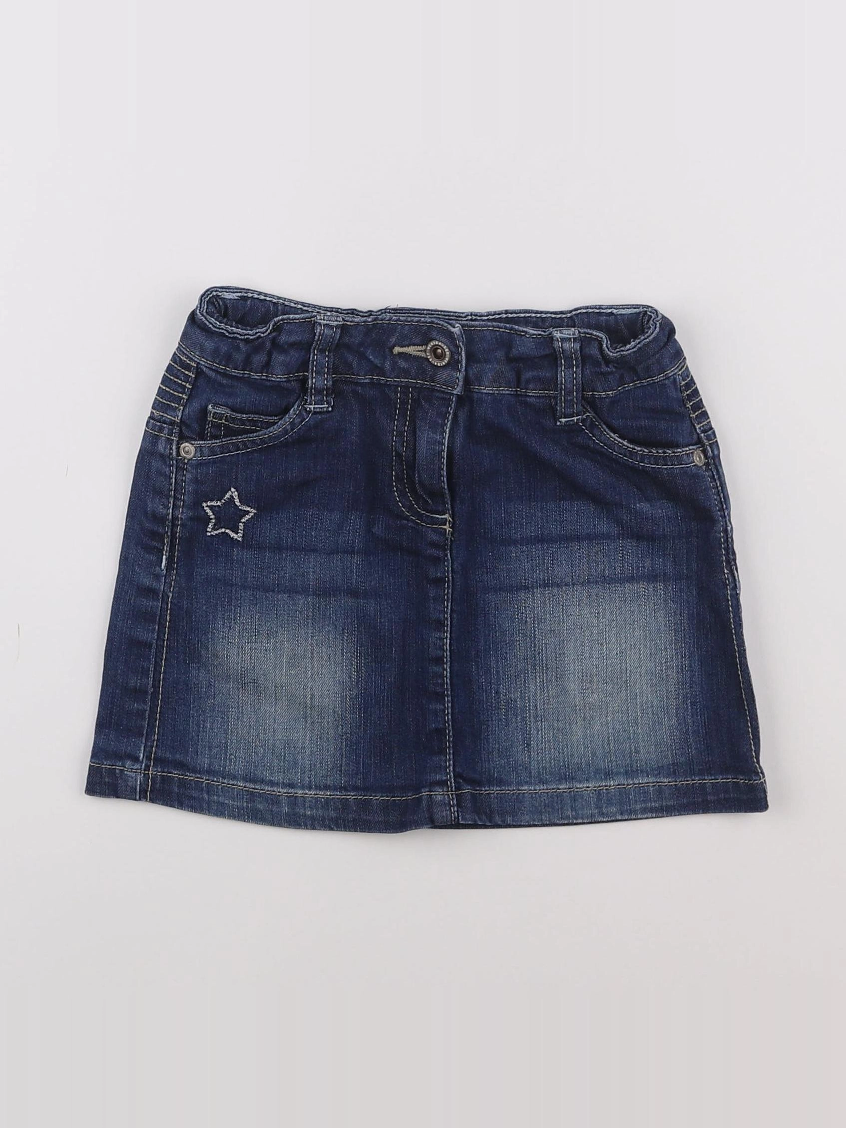 Vertbaudet - jupe bleu - 5 ans