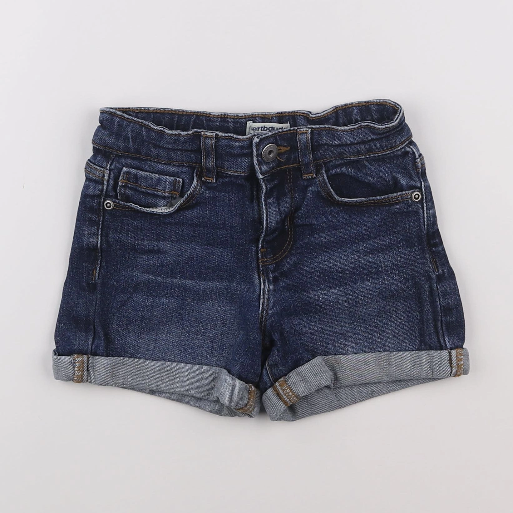 Vertbaudet - short bleu - 6 ans