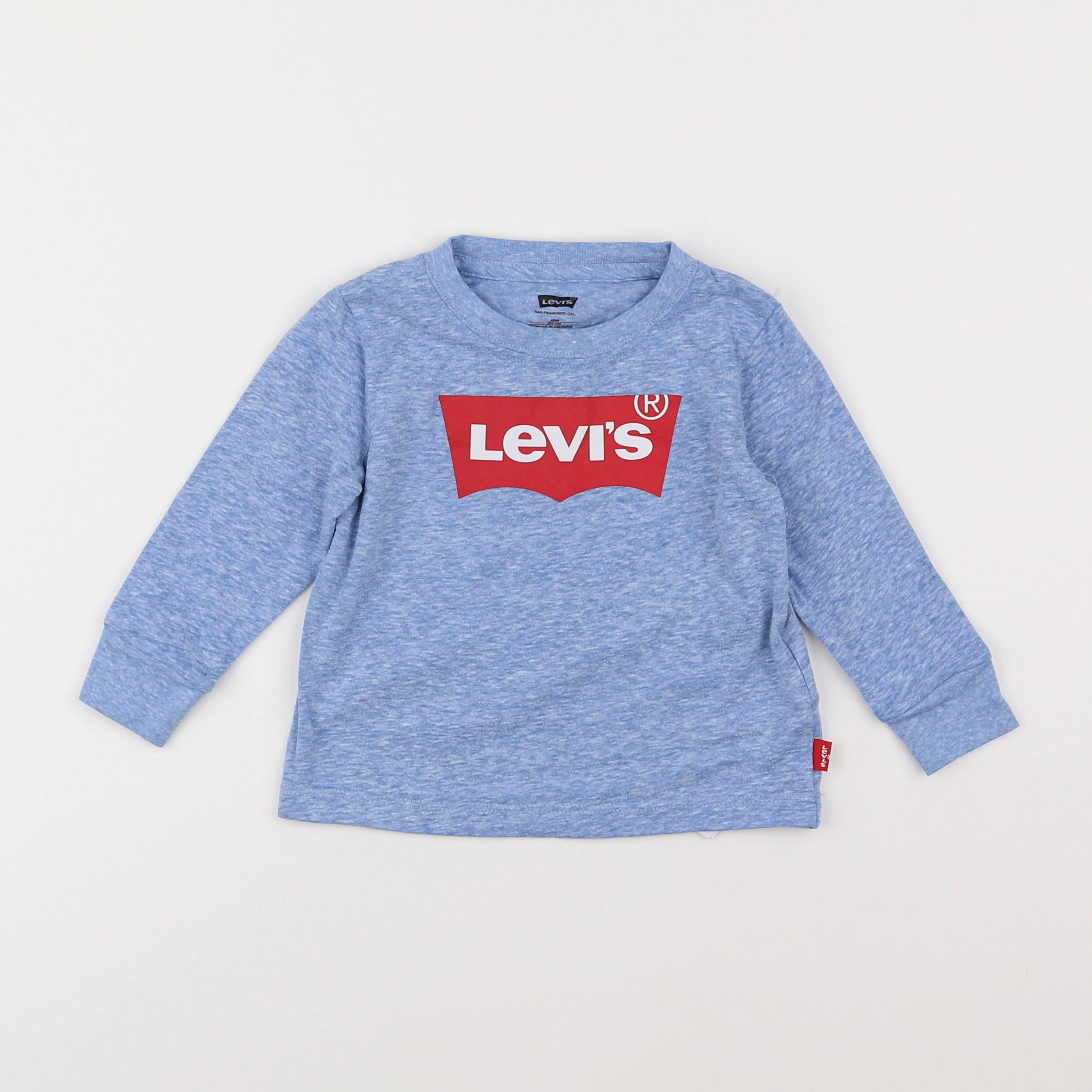 Levi's - tee-shirt bleu - 12 mois