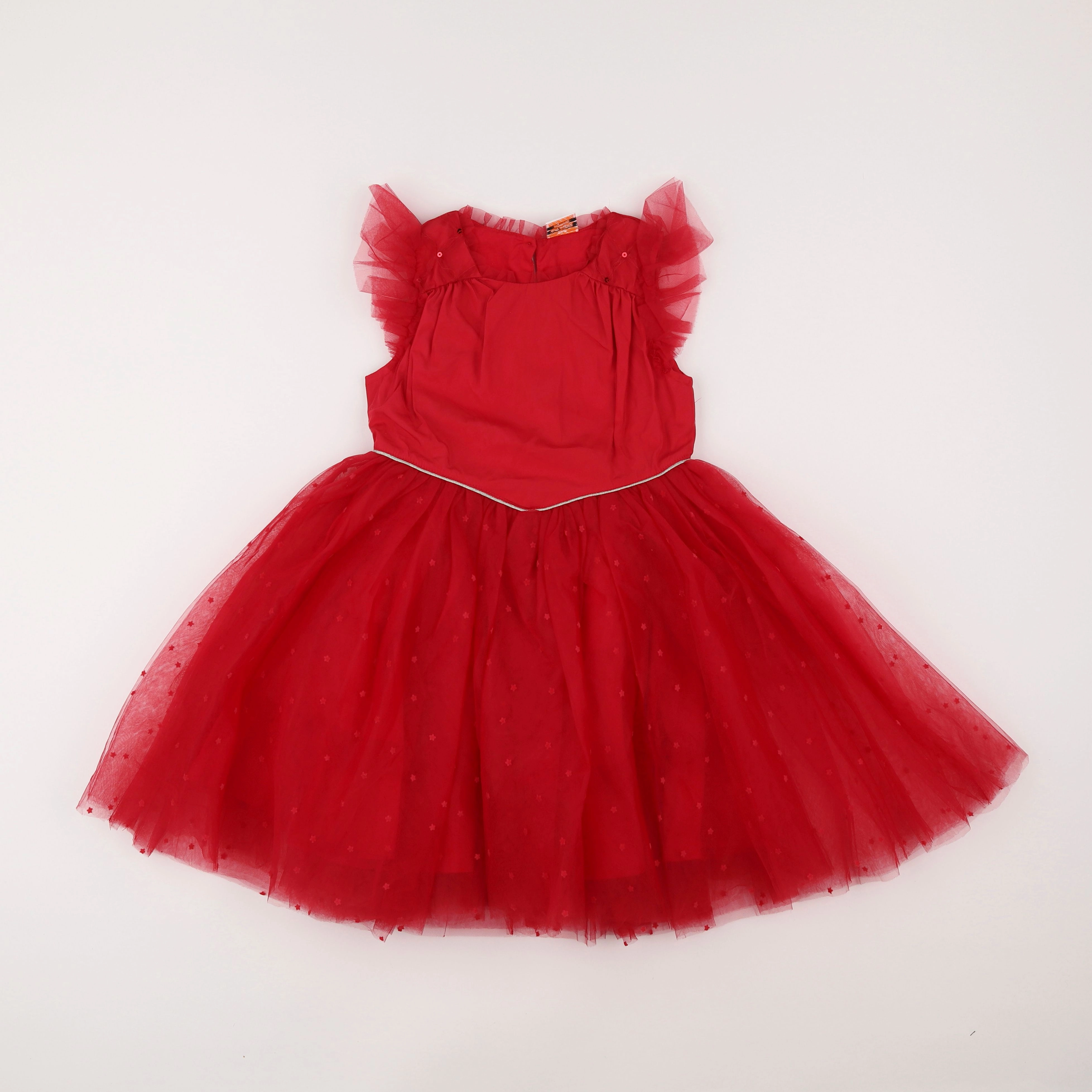 Tape à l'oeil - robe rouge - 6 ans