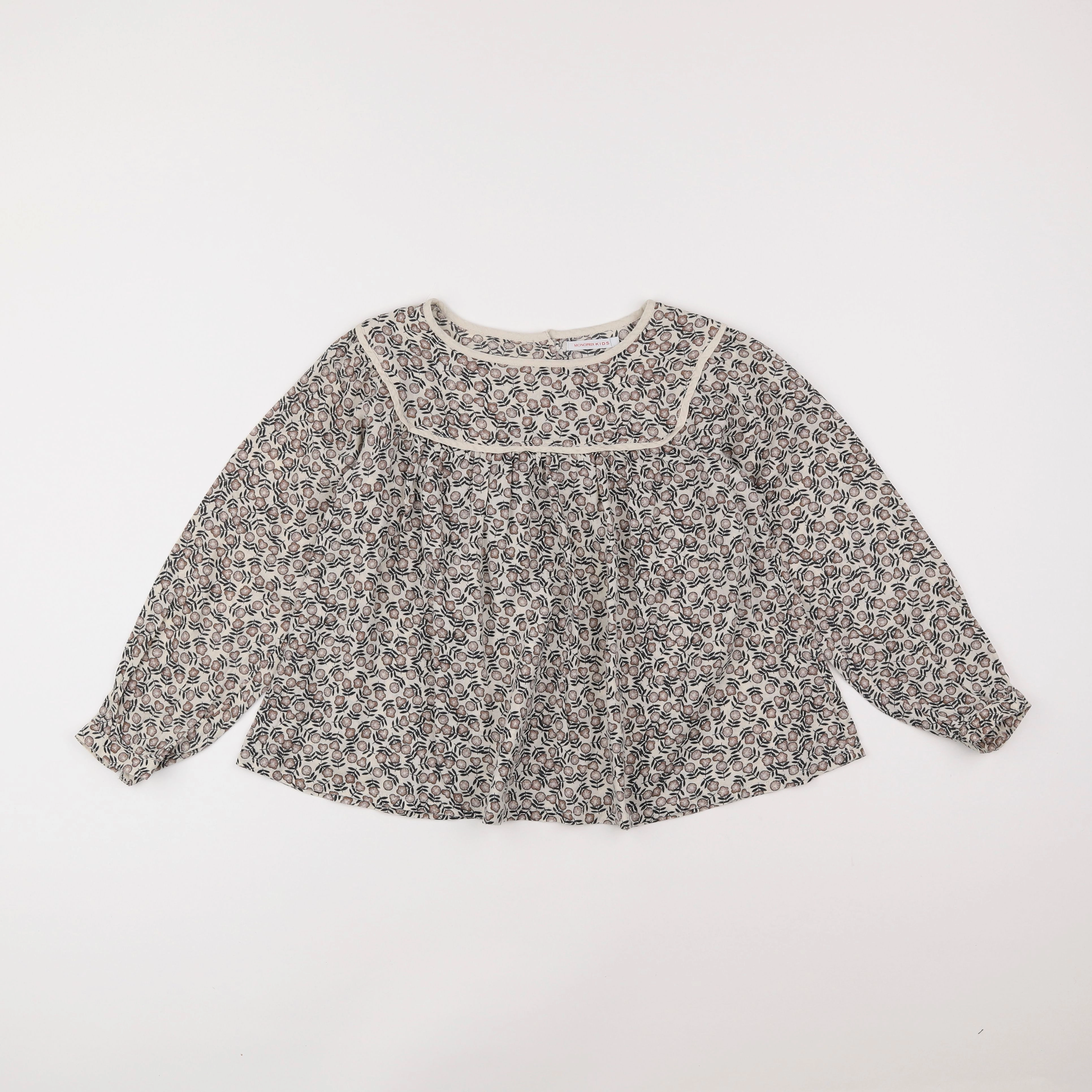 Monoprix - blouse multicolore - 8 ans