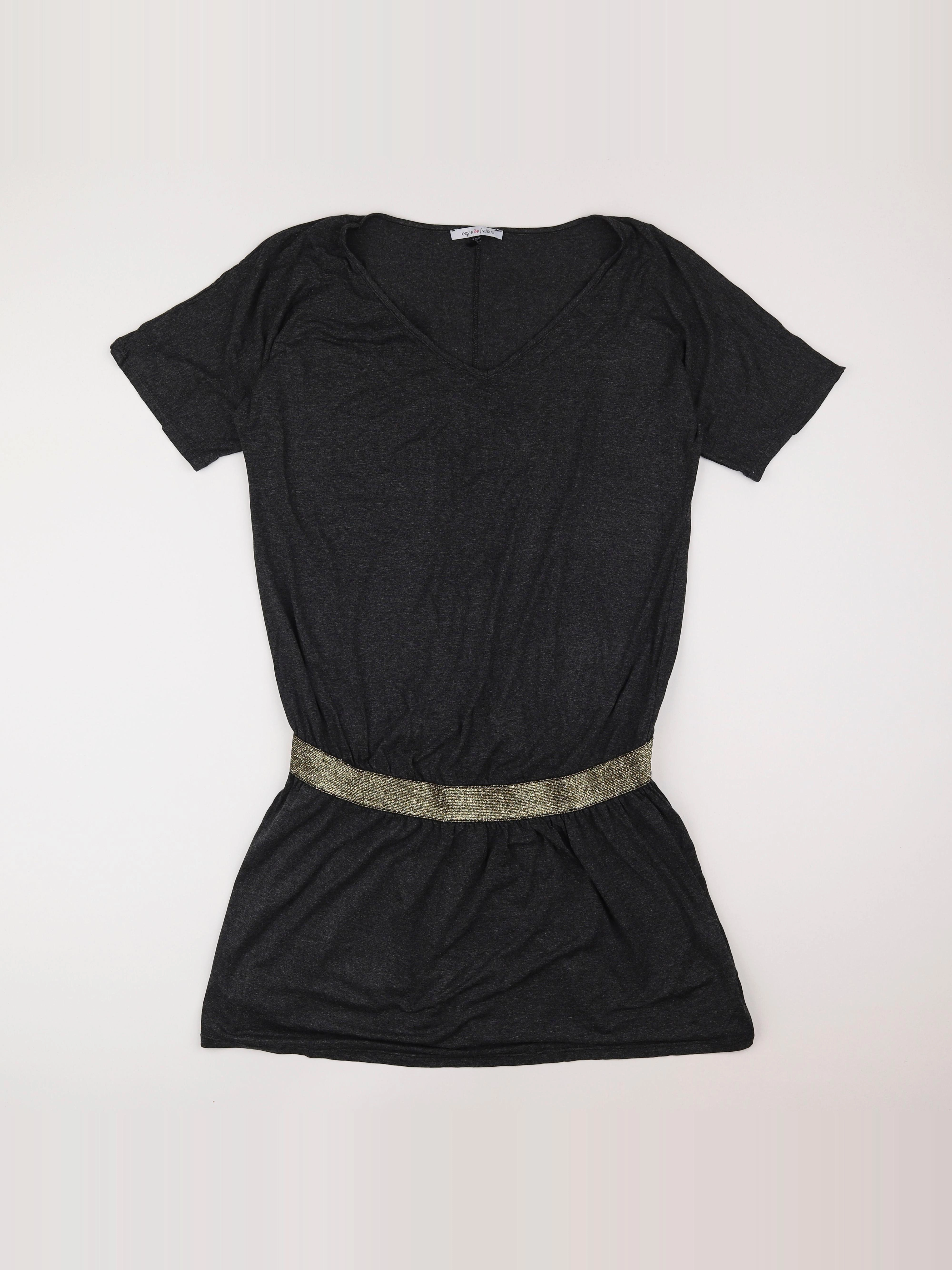 Envie de fraise - robe grossesse gris - 40 à 42