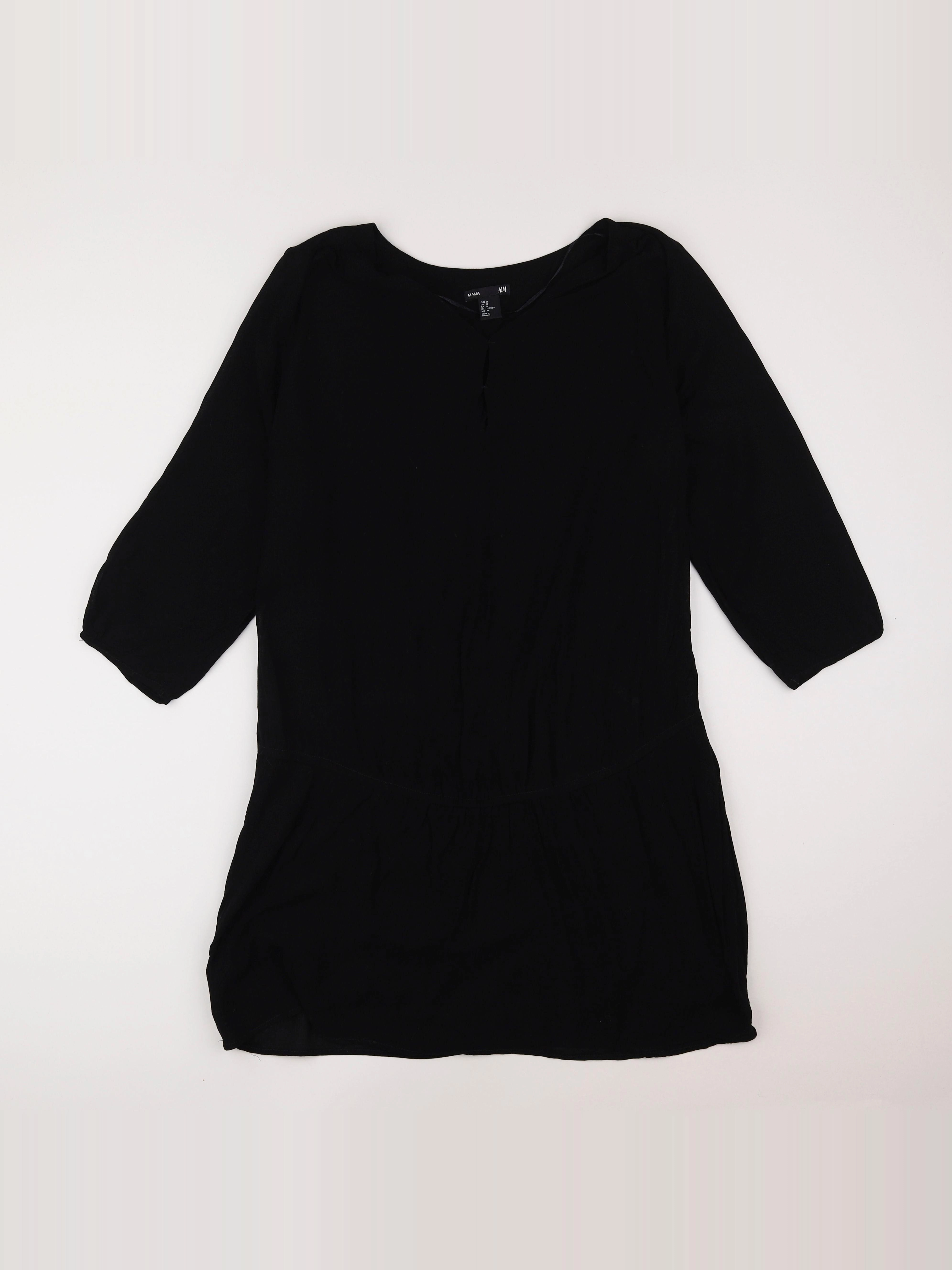 H&M - robe grossesse noir - 38 à 40