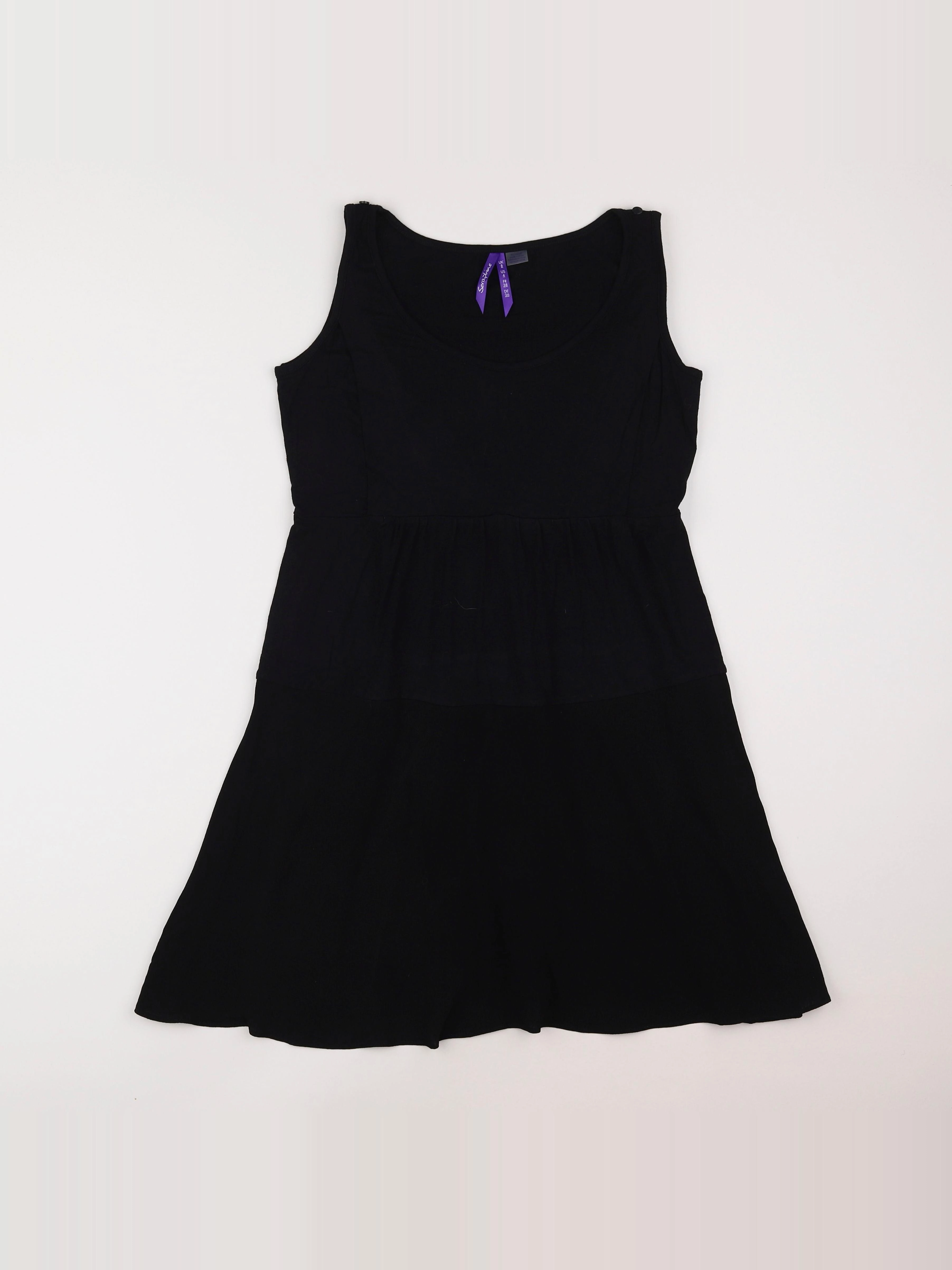 Seraphine - robe grossesse, allaitement noir - 38