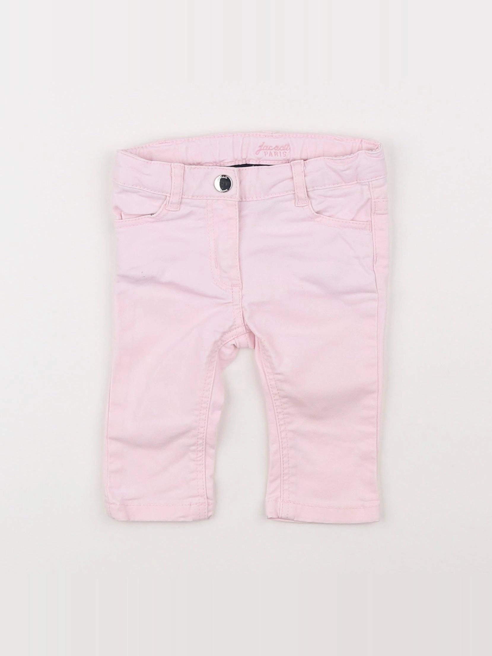 Jacadi - pantalon rose - 6 mois