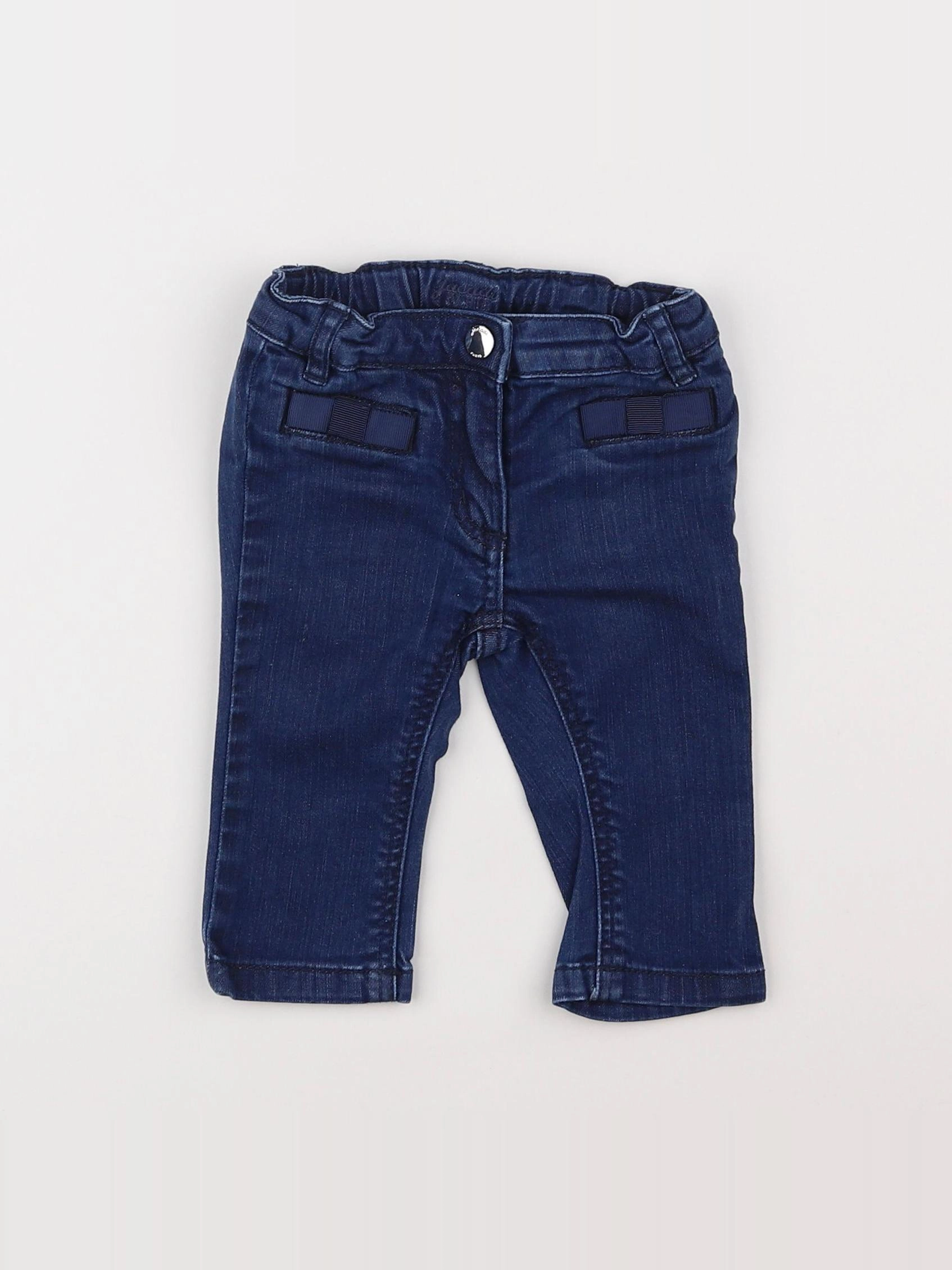 Jacadi - jean bleu - 6 mois