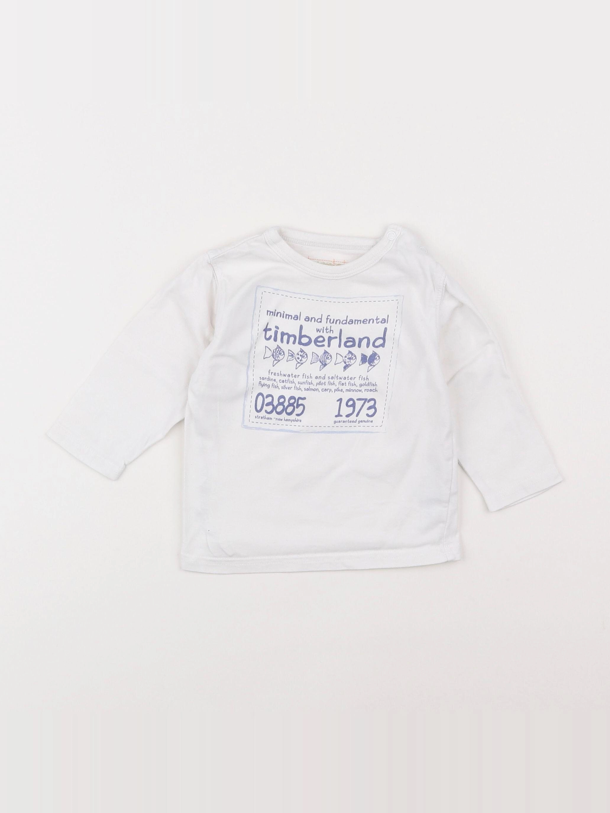 Timberland - tee-shirt blanc - 6 mois