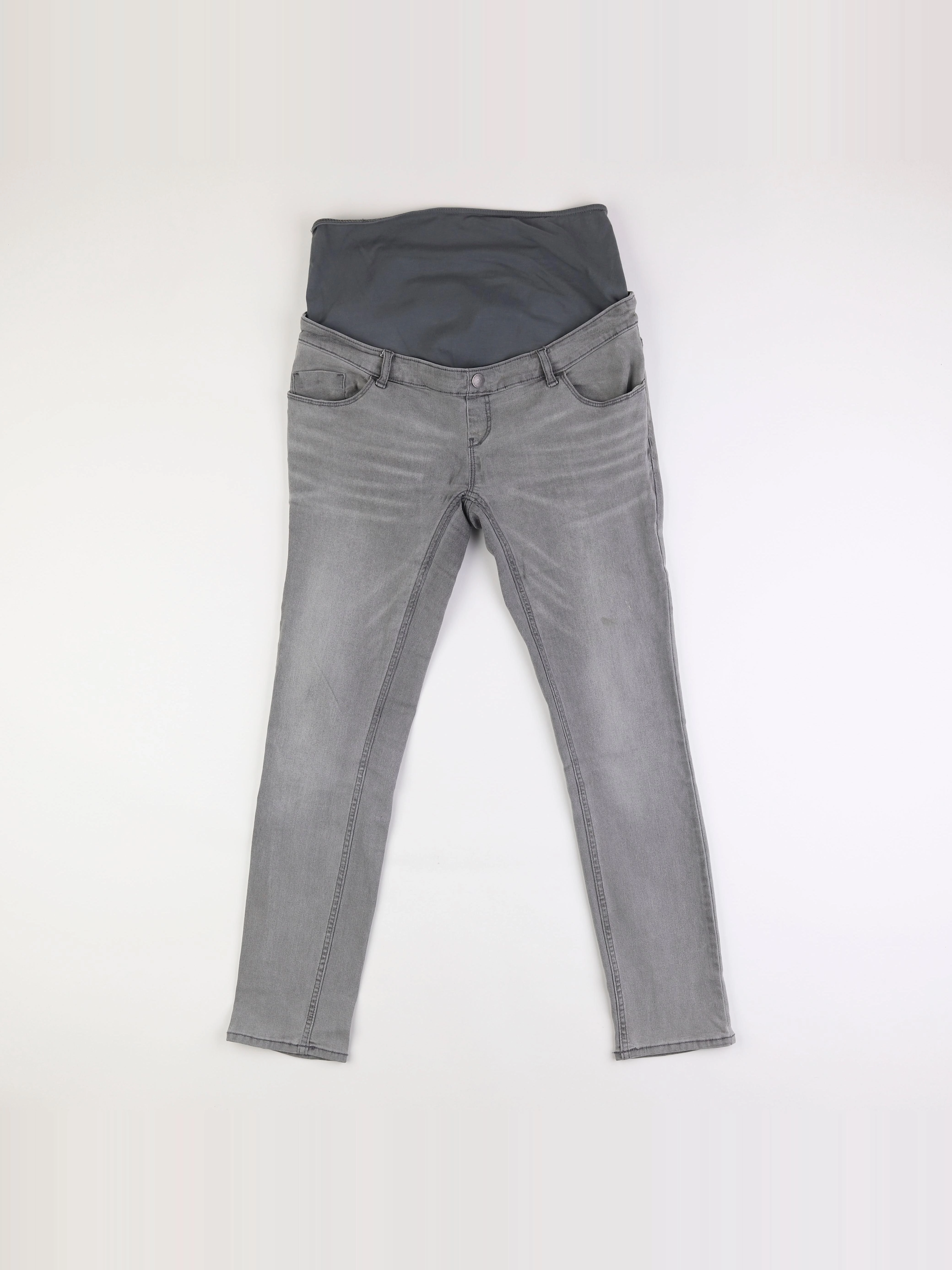 Kiabi - jean grossesse gris - 40