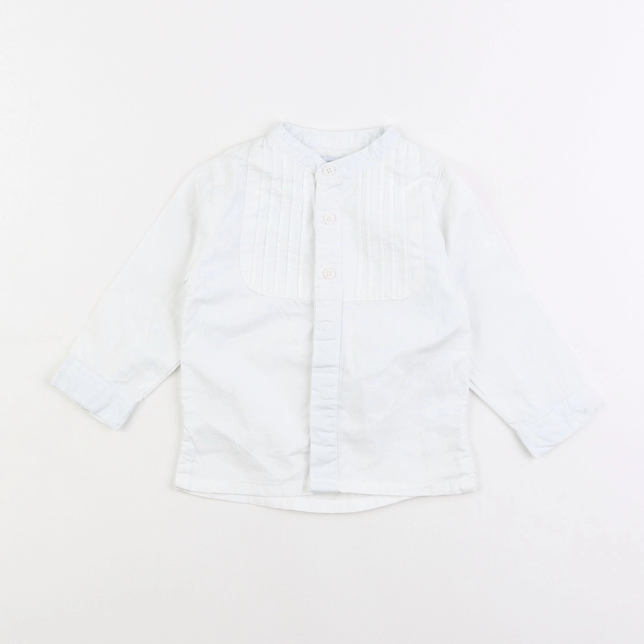Vertbaudet - chemise blanc - 18 mois