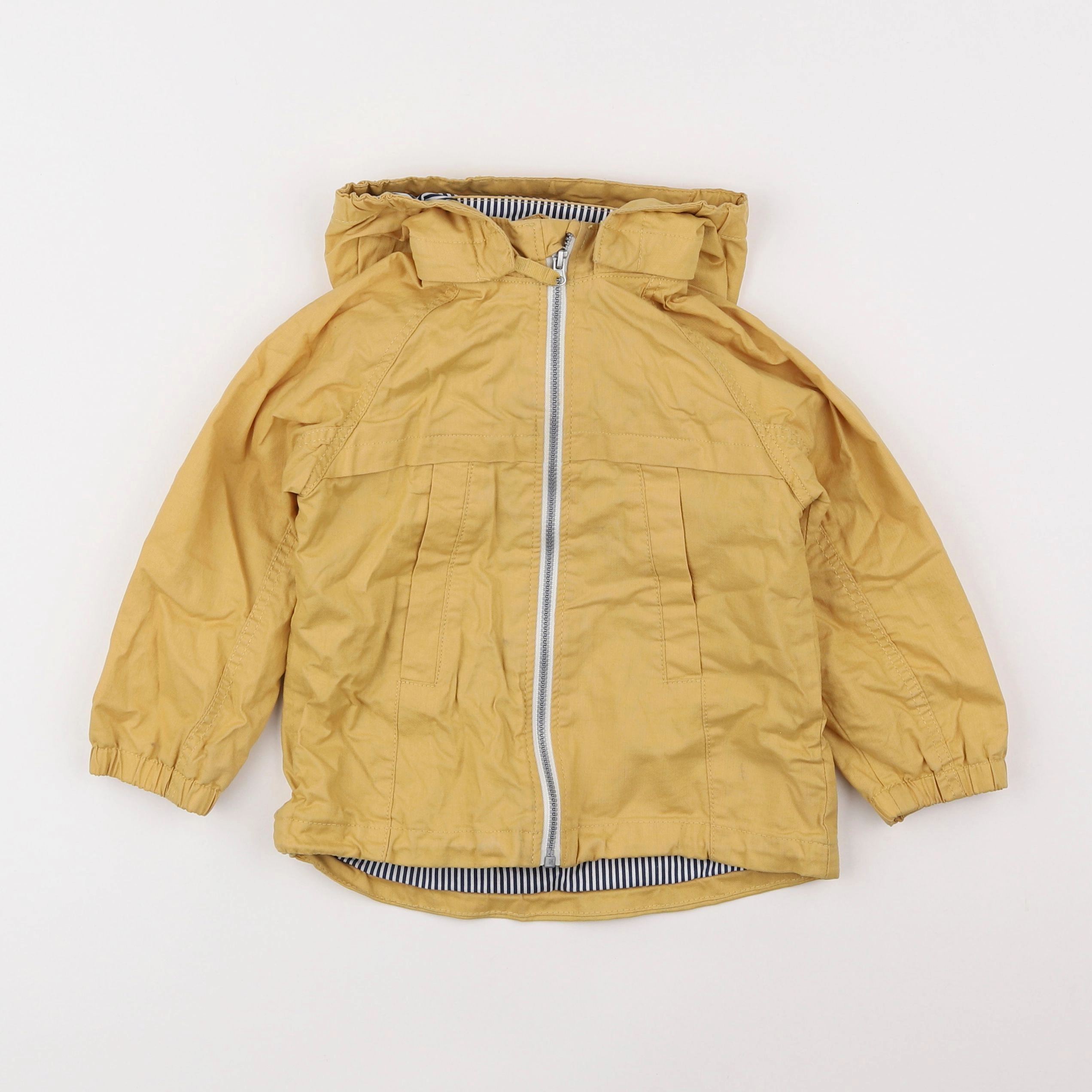 H&M - veste marron, jaune - 18 mois à 2 ans