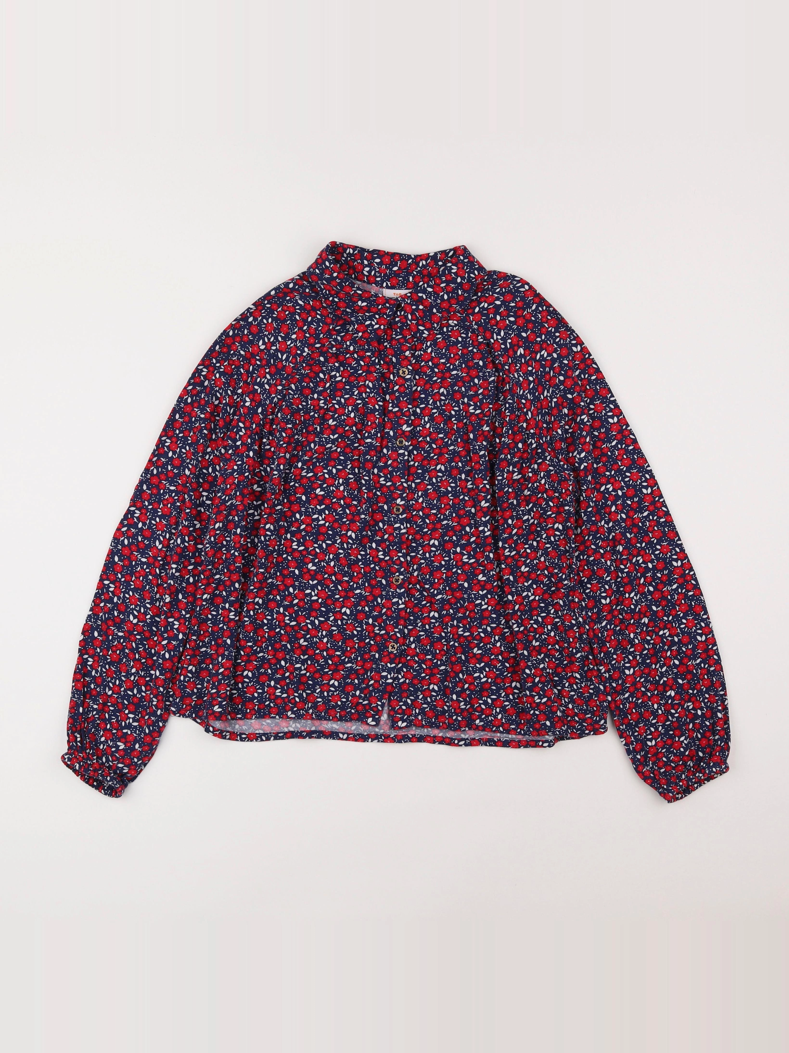 Tape à l'oeil - blouse bleu, rouge - 10 ans