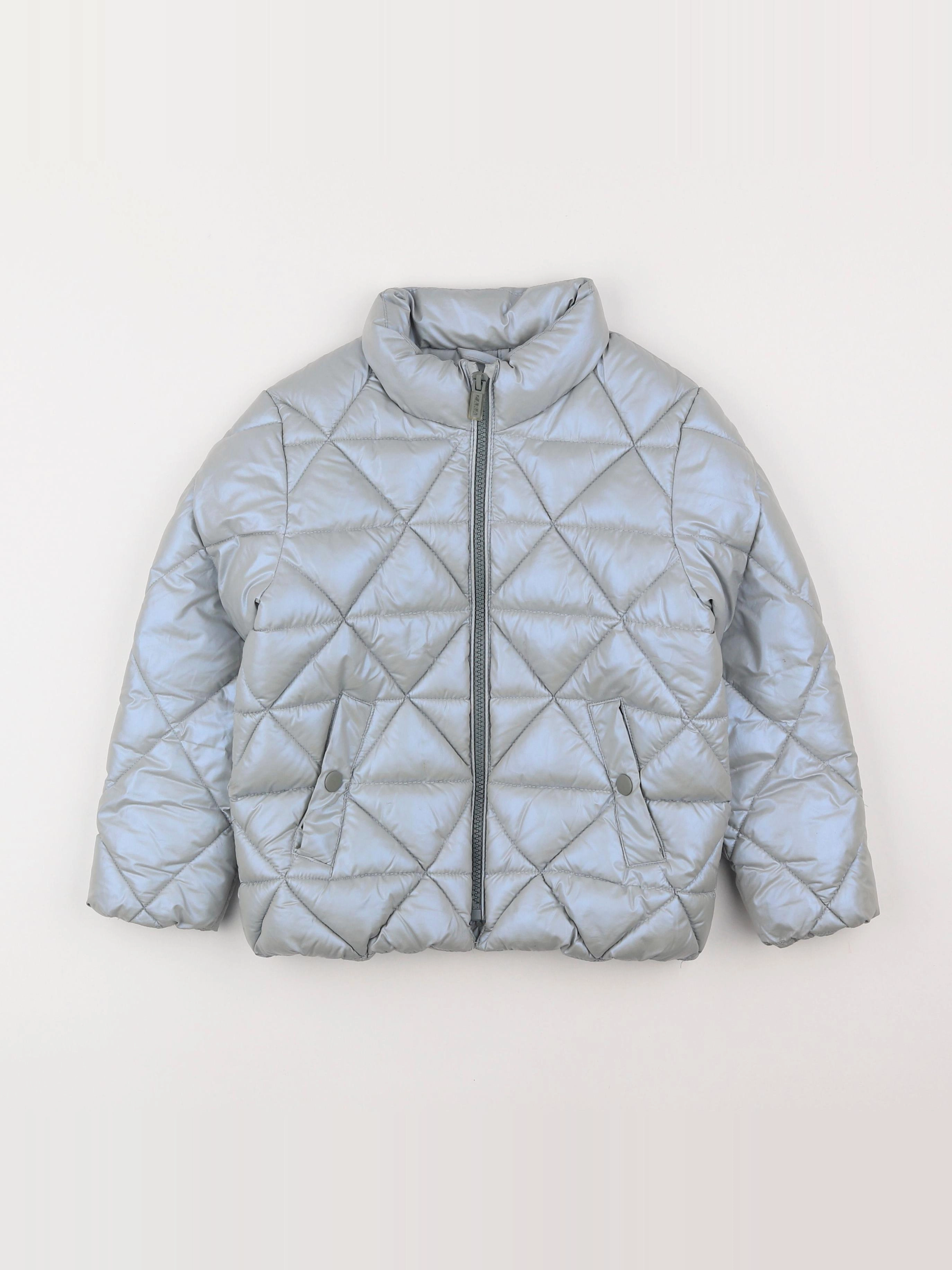 Zara - doudoune gris - 6 ans