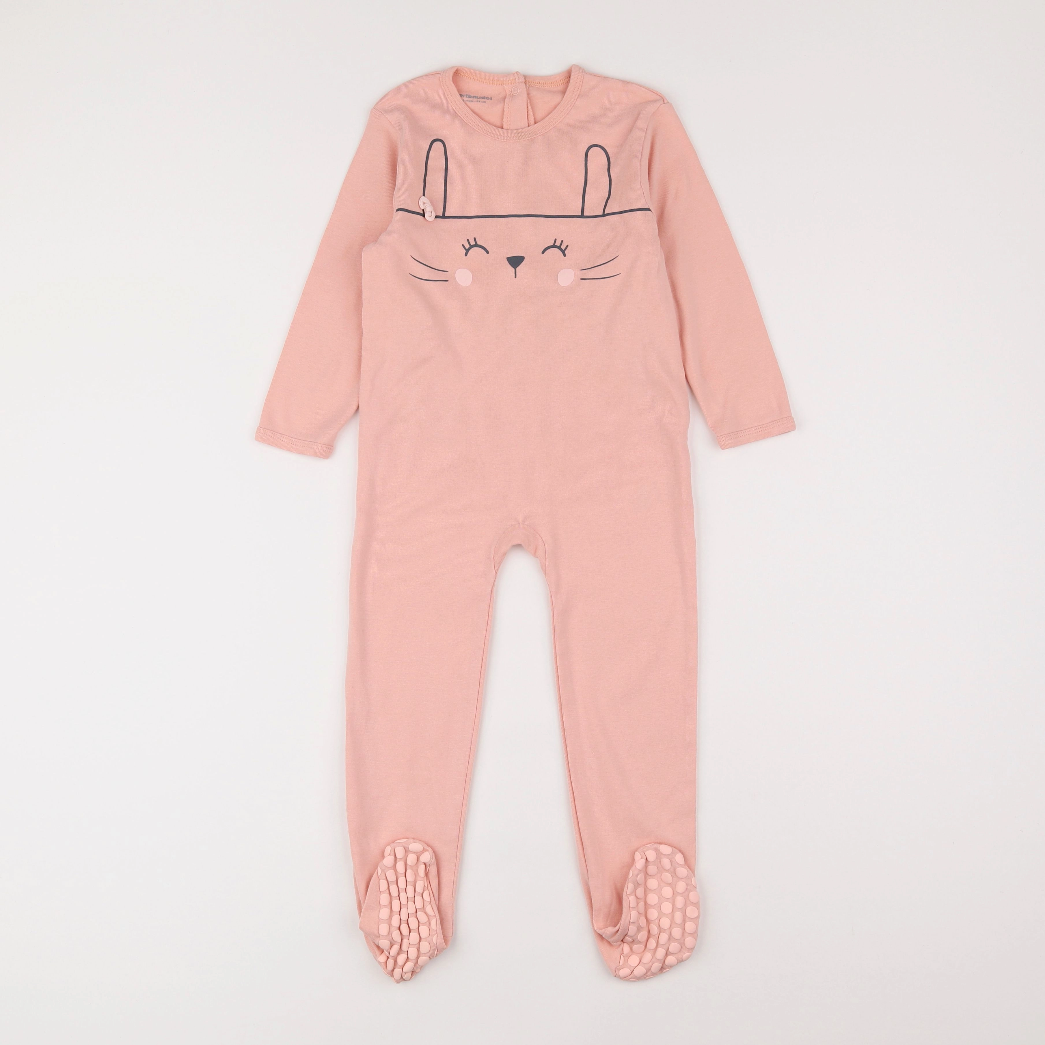 Vertbaudet - pyjama coton rose - 3 ans