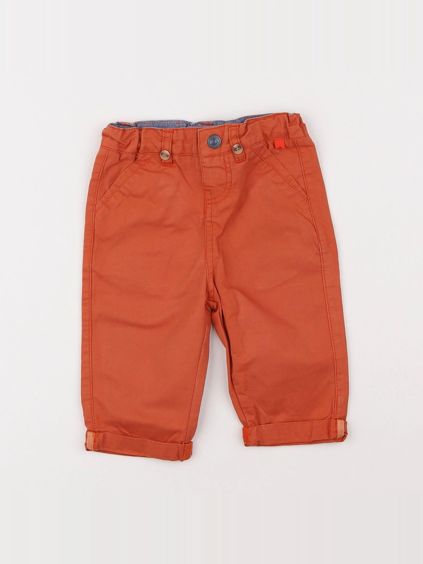 Cadet Rousselle - pantalon orange - 6 mois