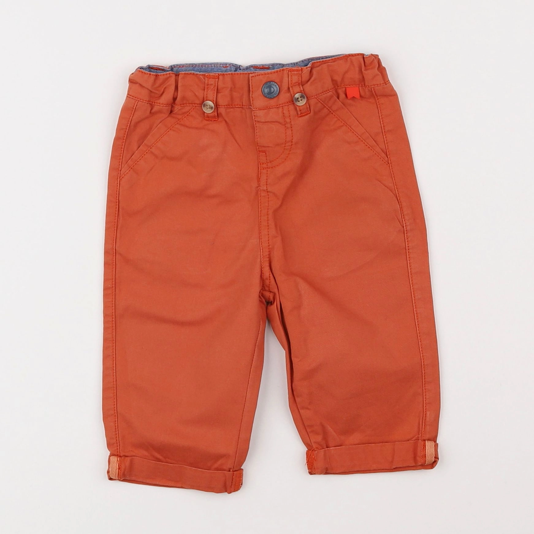 Cadet Rousselle - pantalon orange - 6 mois