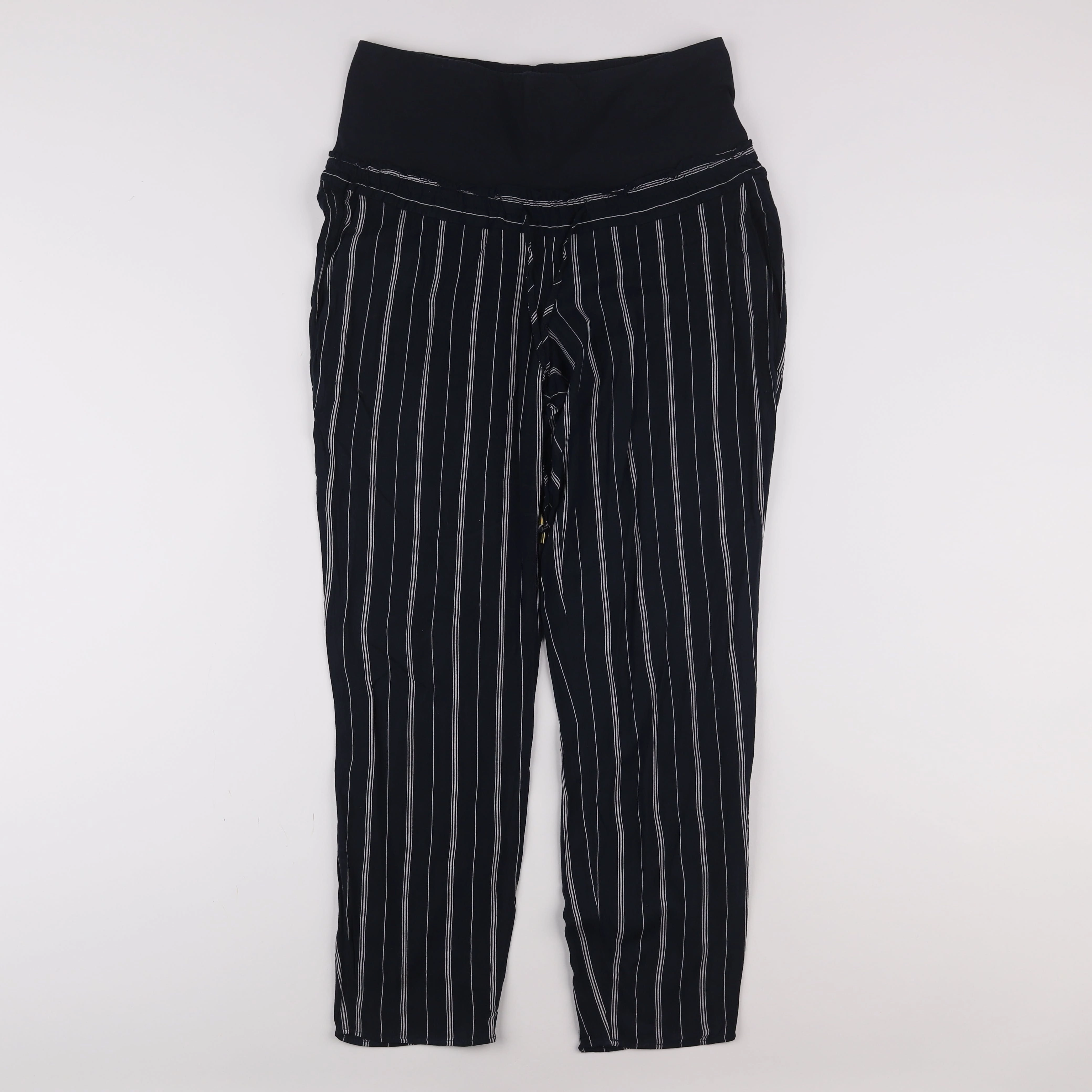 H&M - pantalon grossesse bleu - 40