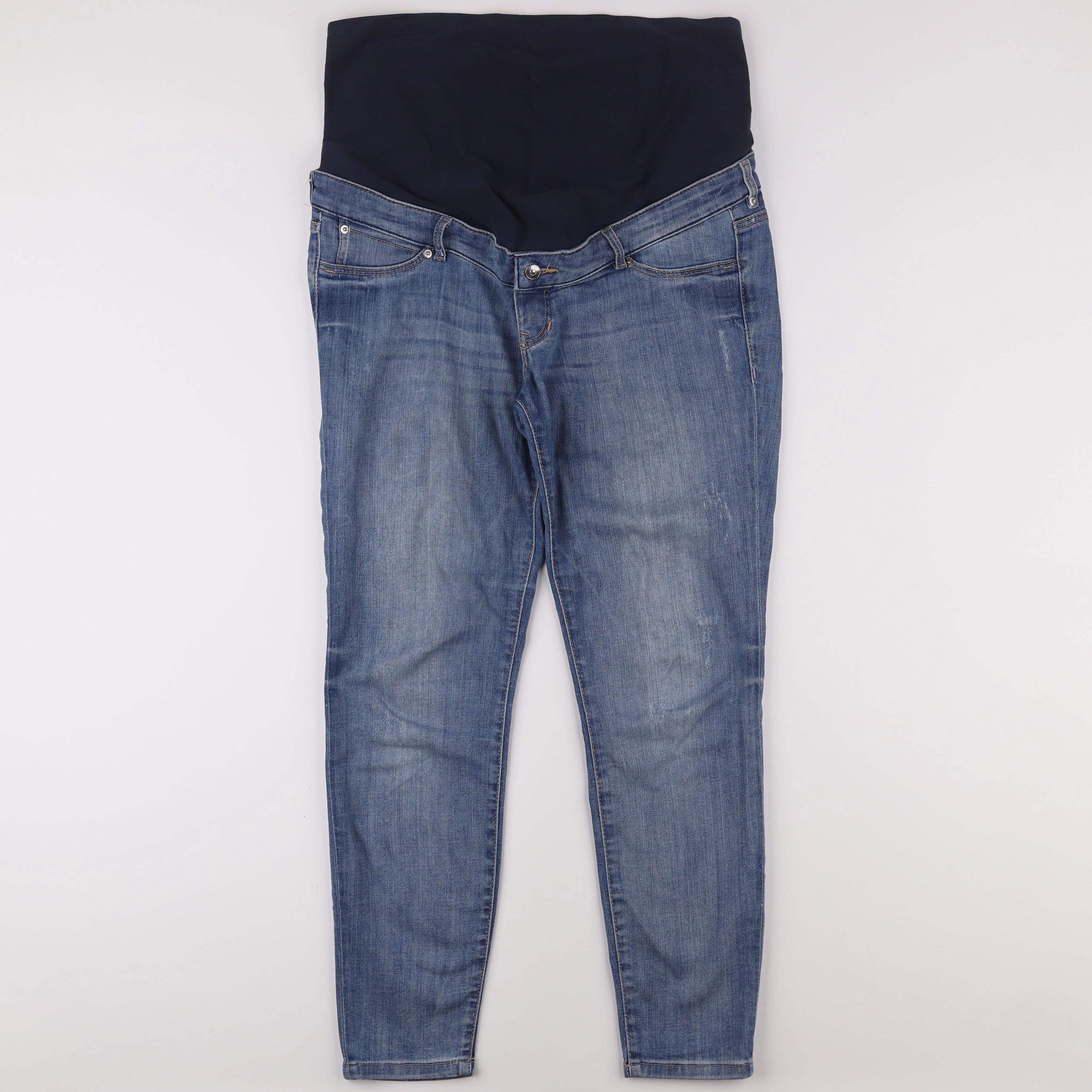 H&M - jean grossesse bleu - 40