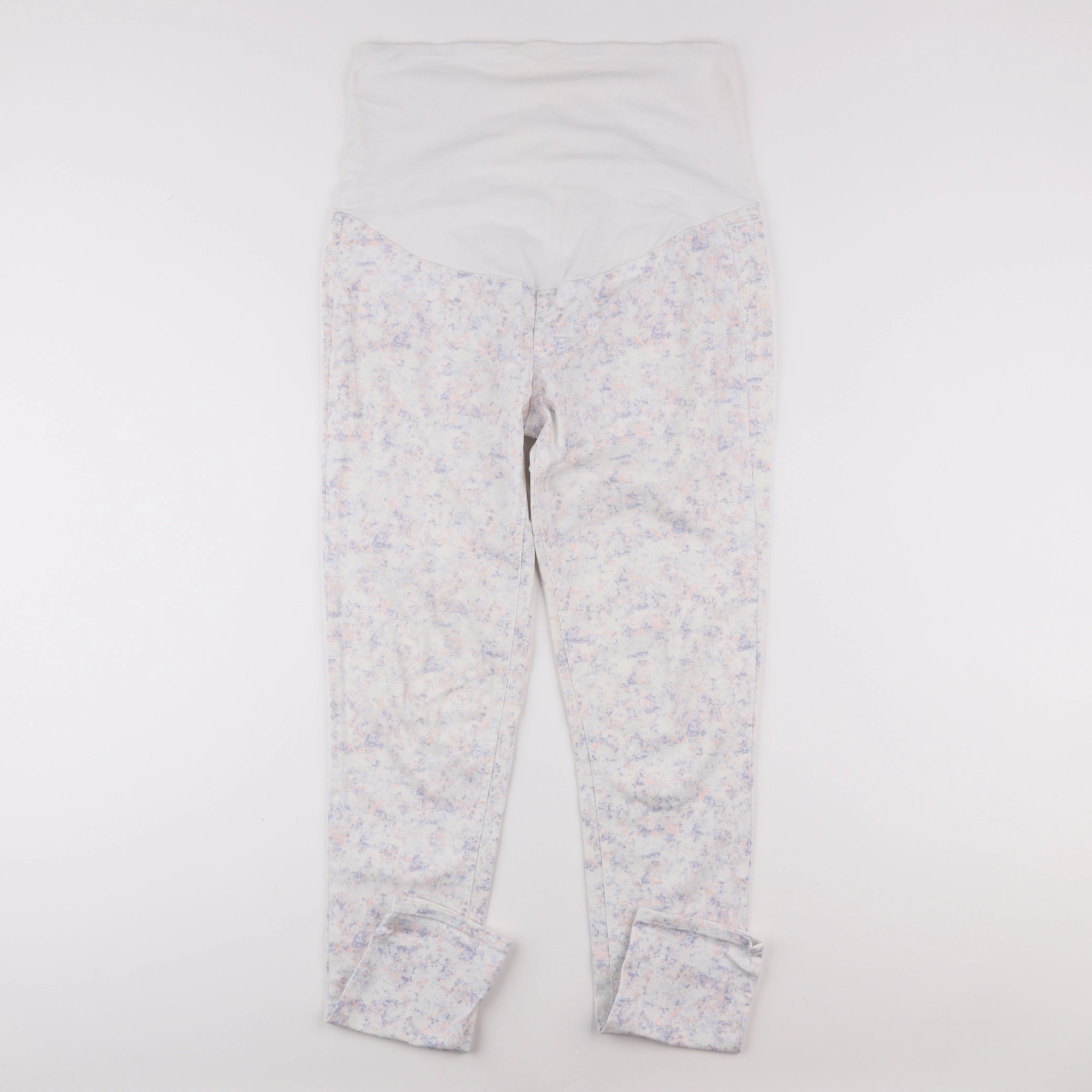 H&M - pantalon grossesse blanc - 40