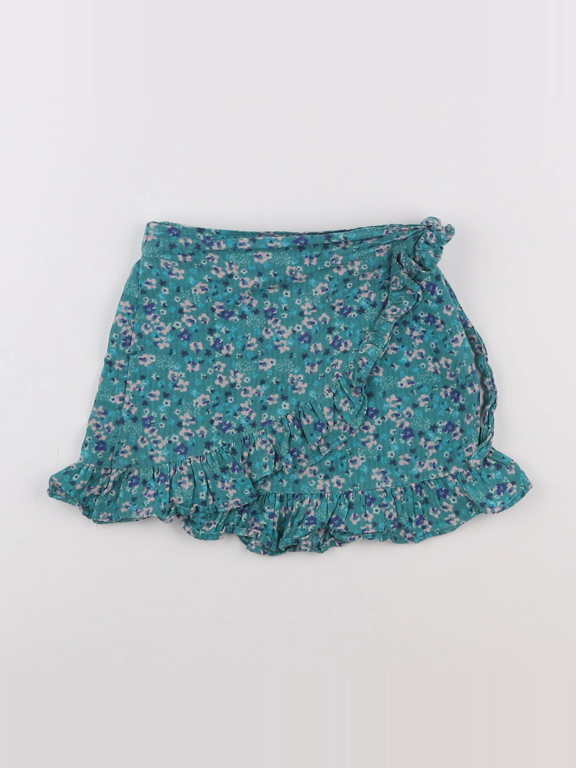 Vertbaudet - jupe vert, rose - 5 ans