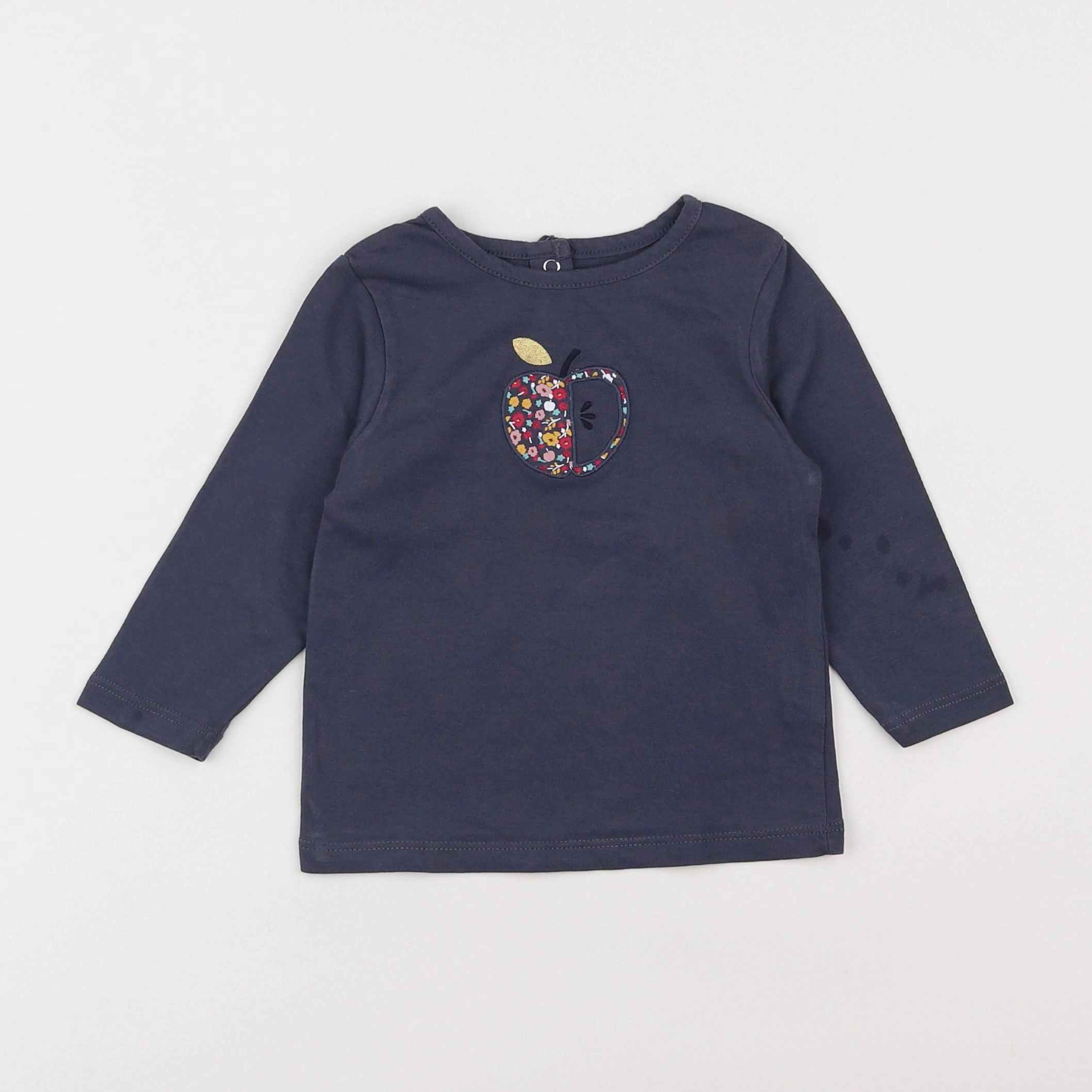 Cadet Rousselle - tee-shirt bleu - 6 mois