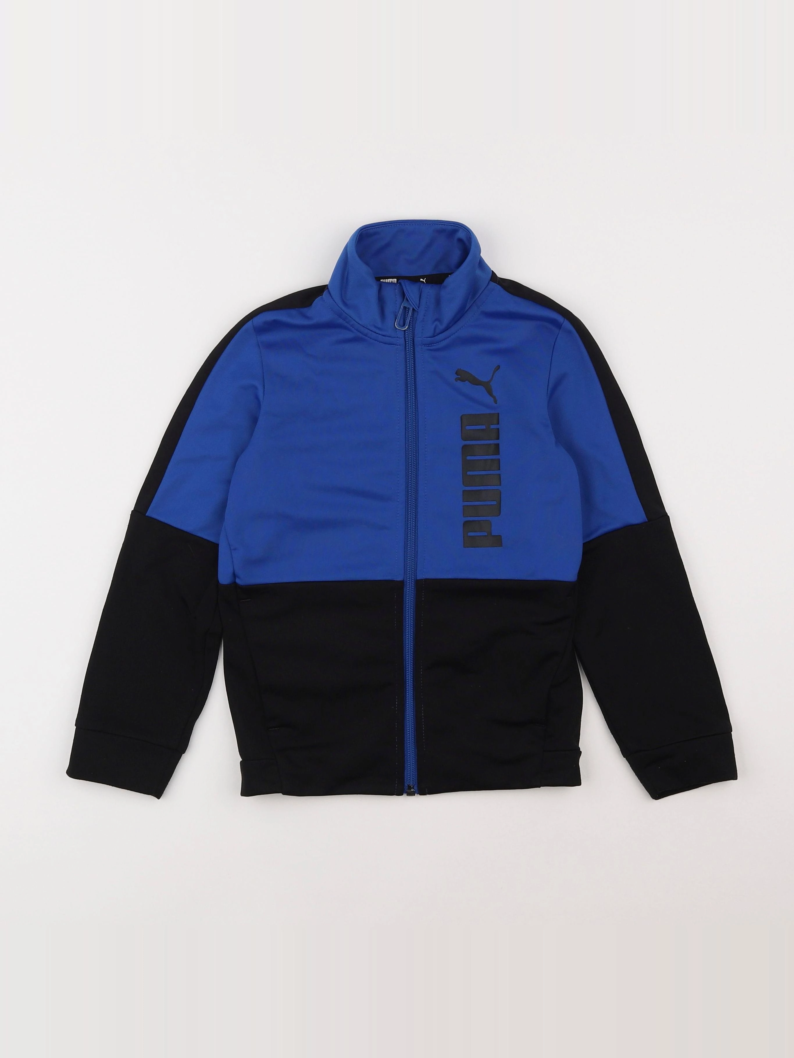 Puma - sweat bleu, noir - 6 ans