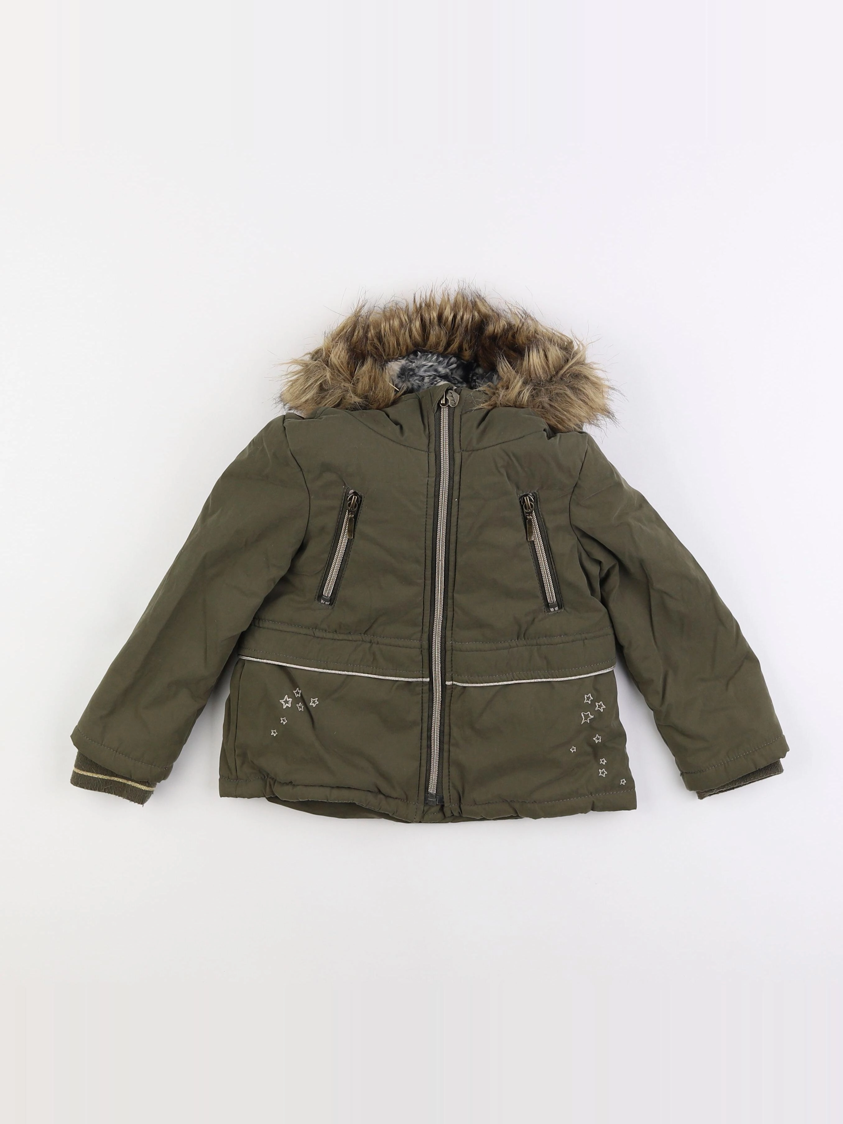 IKKS - doudoune vert - 3 ans