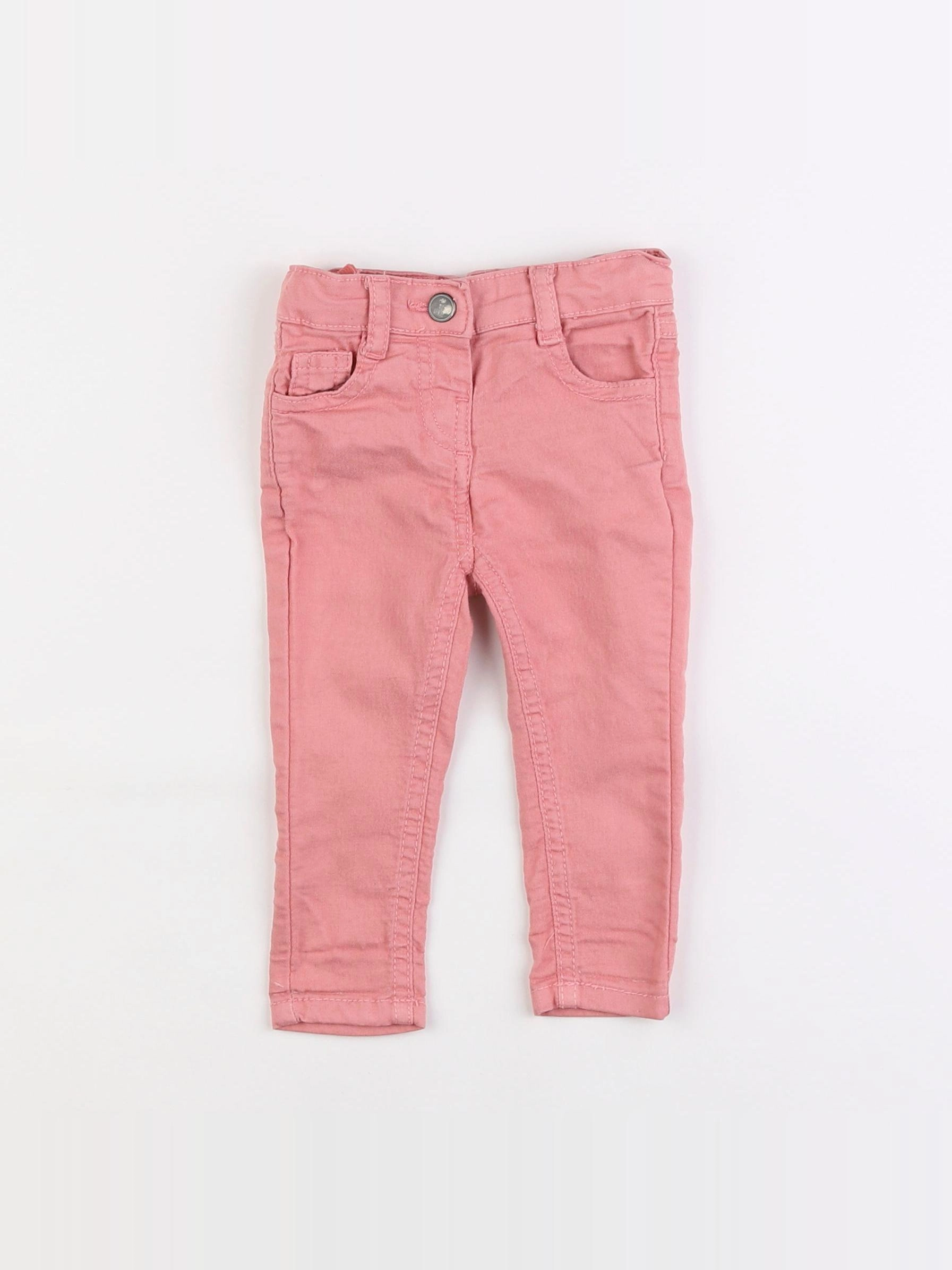 Tape à l'oeil - jegging rose - 6 mois
