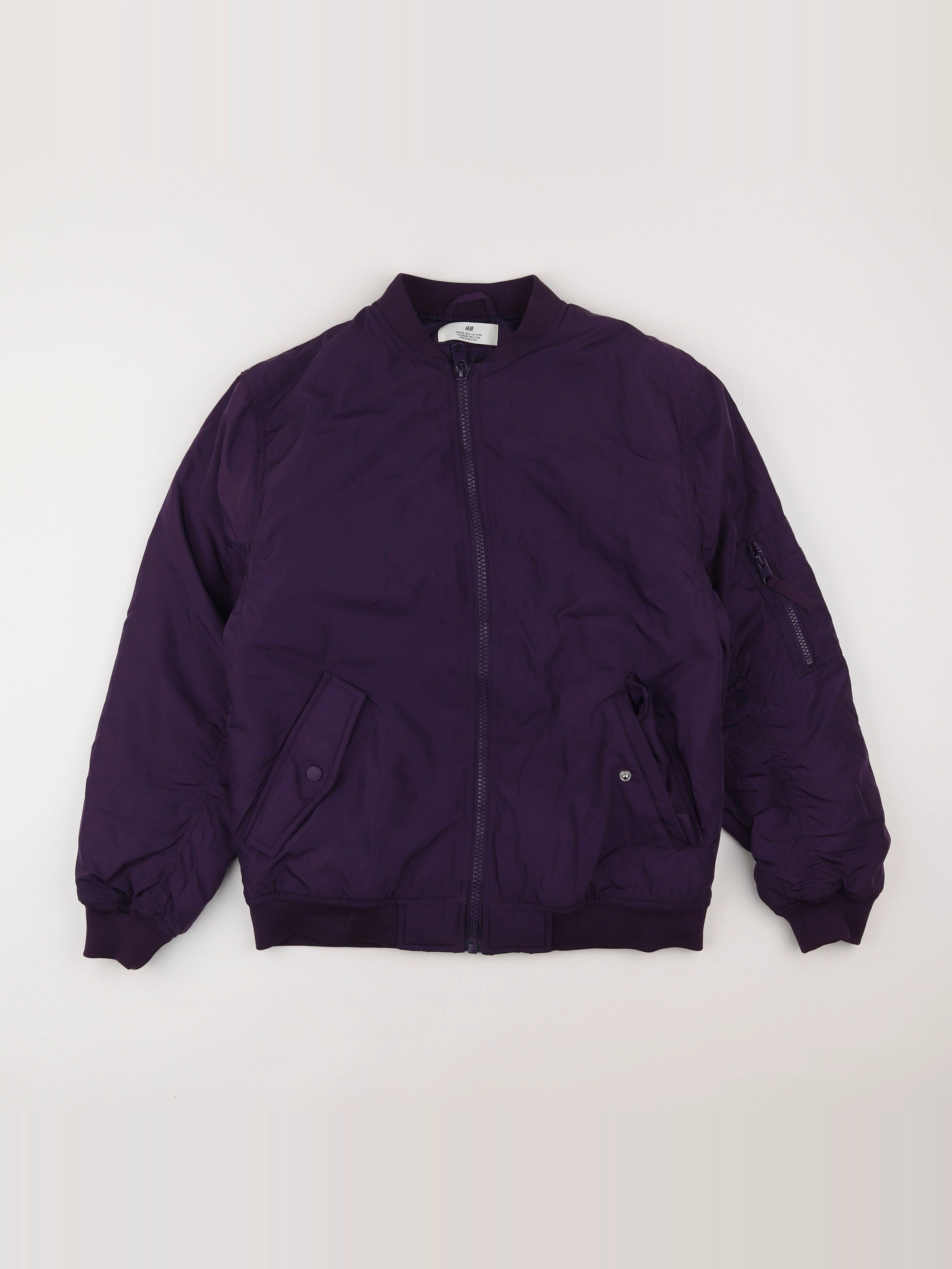 H&M - veste violet - 12/13 ans