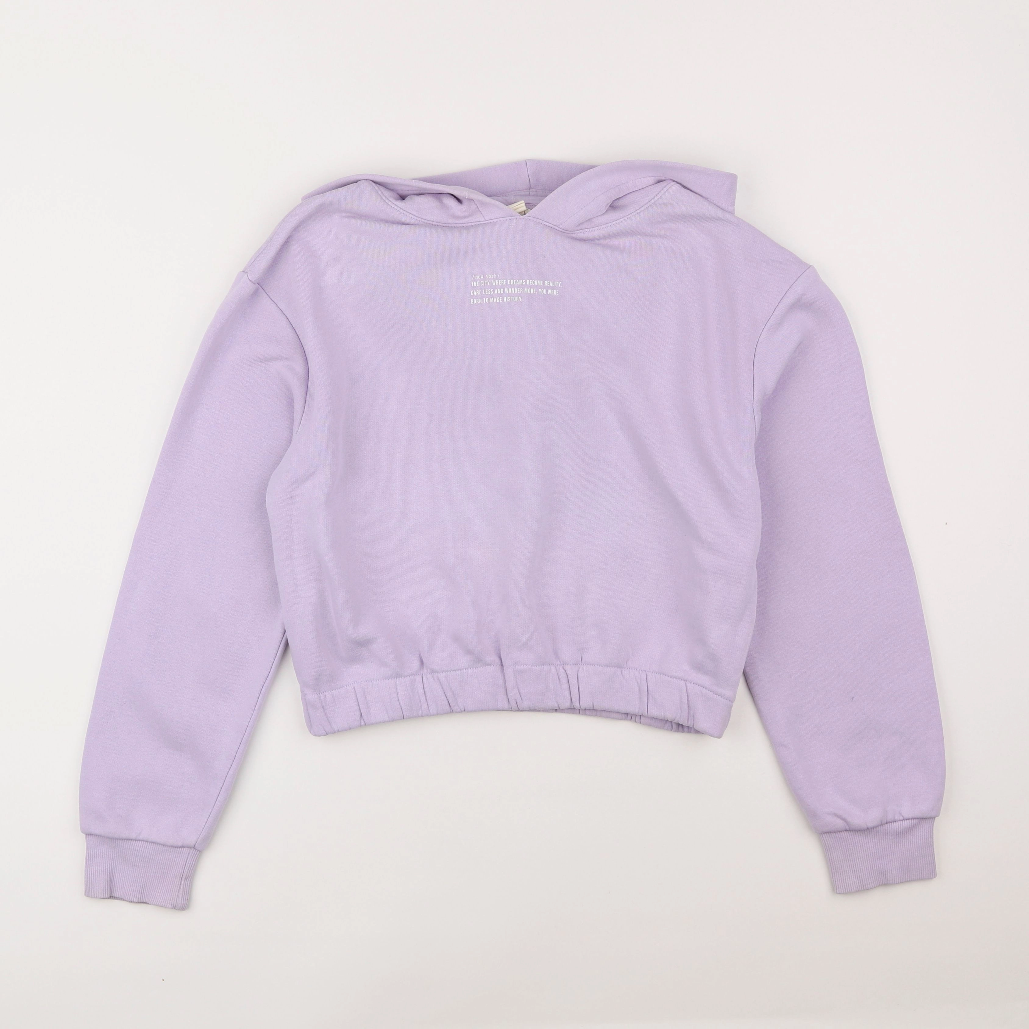 H&M - sweat rose - 12/14 ans