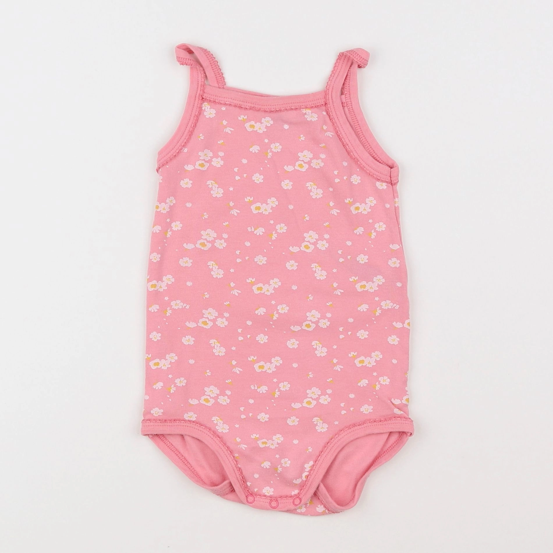 Petit Bateau - body rose - 2 ans