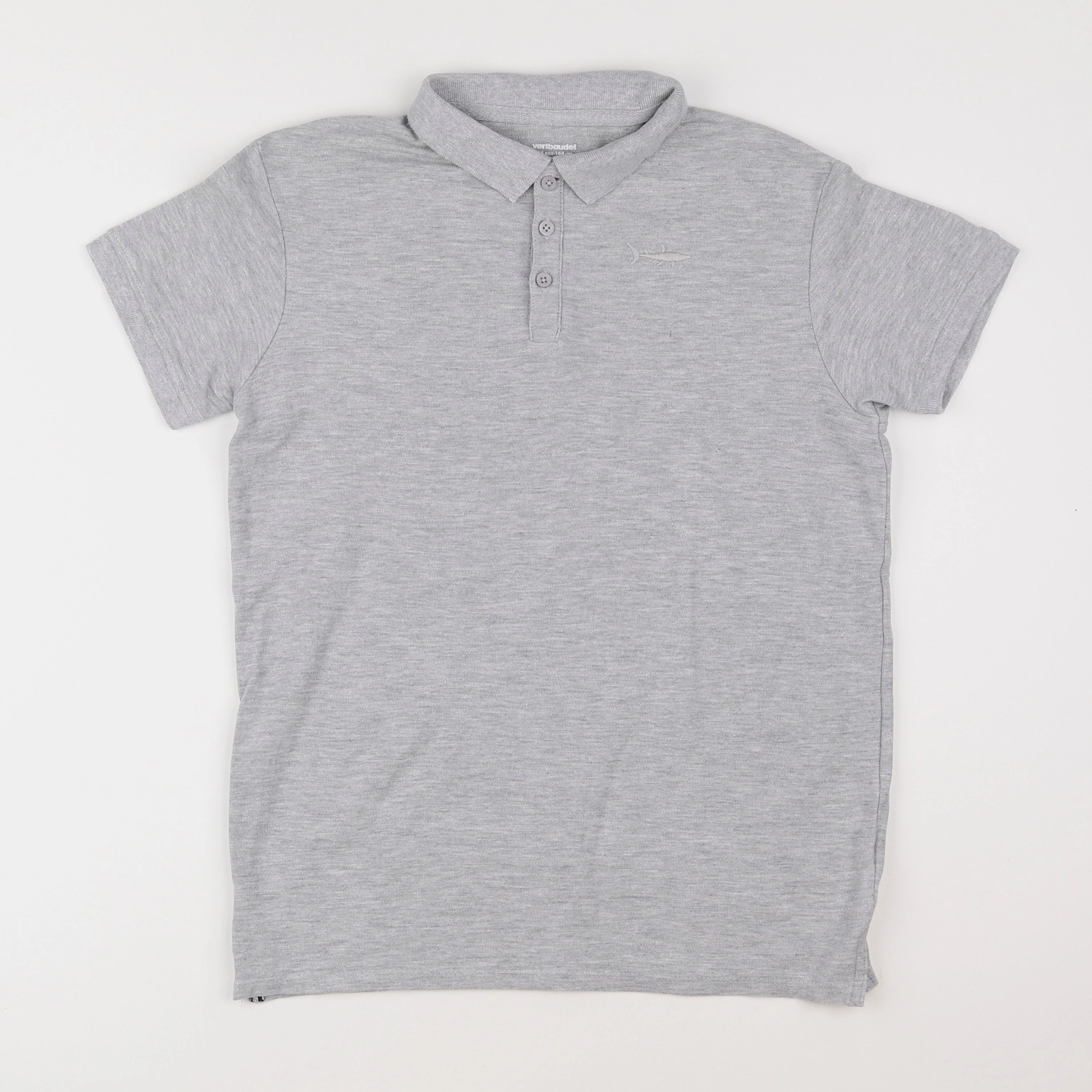 Vertbaudet - chemise gris - 14 ans