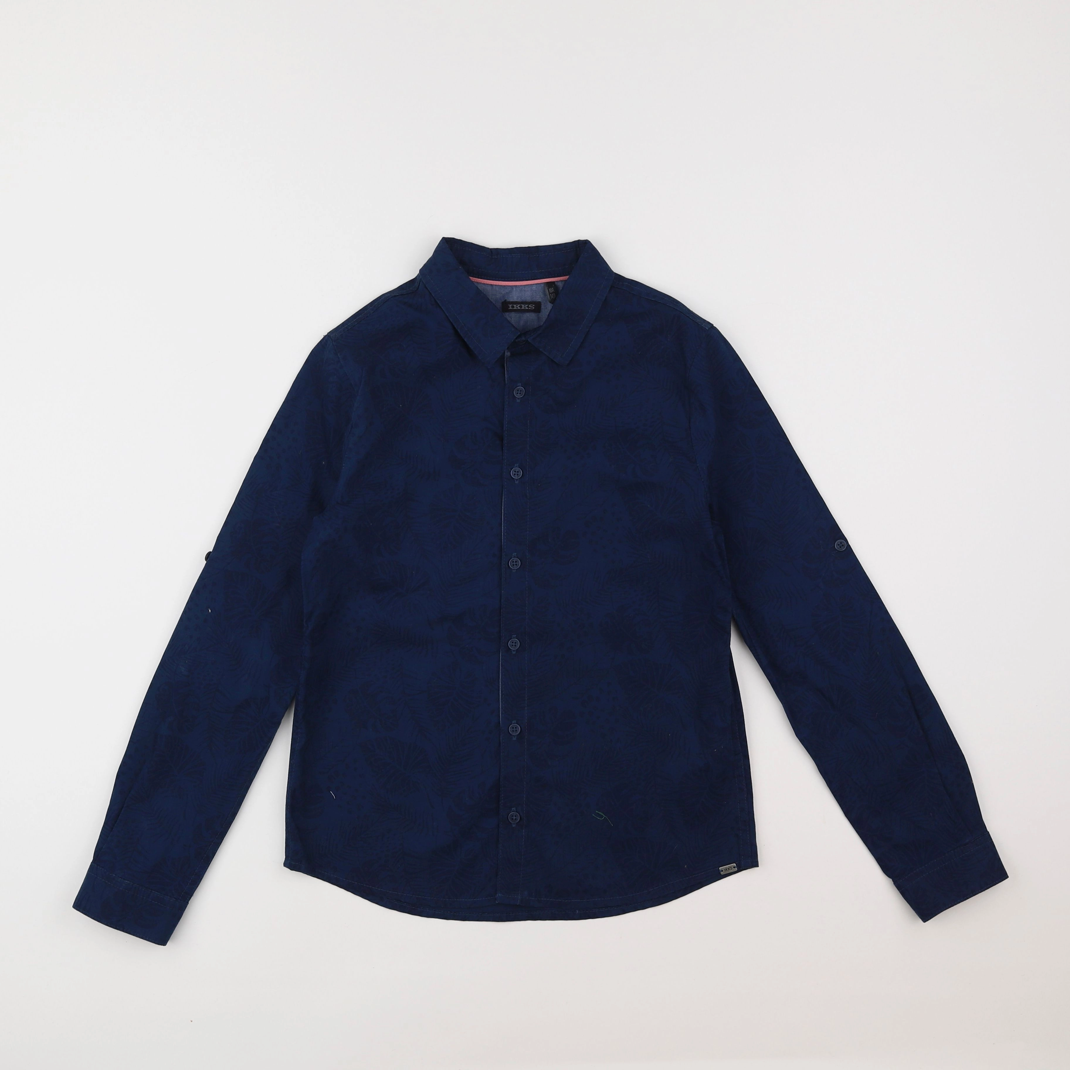 IKKS - chemise bleu - 10 ans